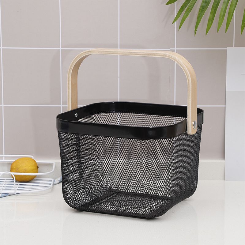 Fruit Colander Metal Material Comfortable Portable Handle Wear Resistant view 5