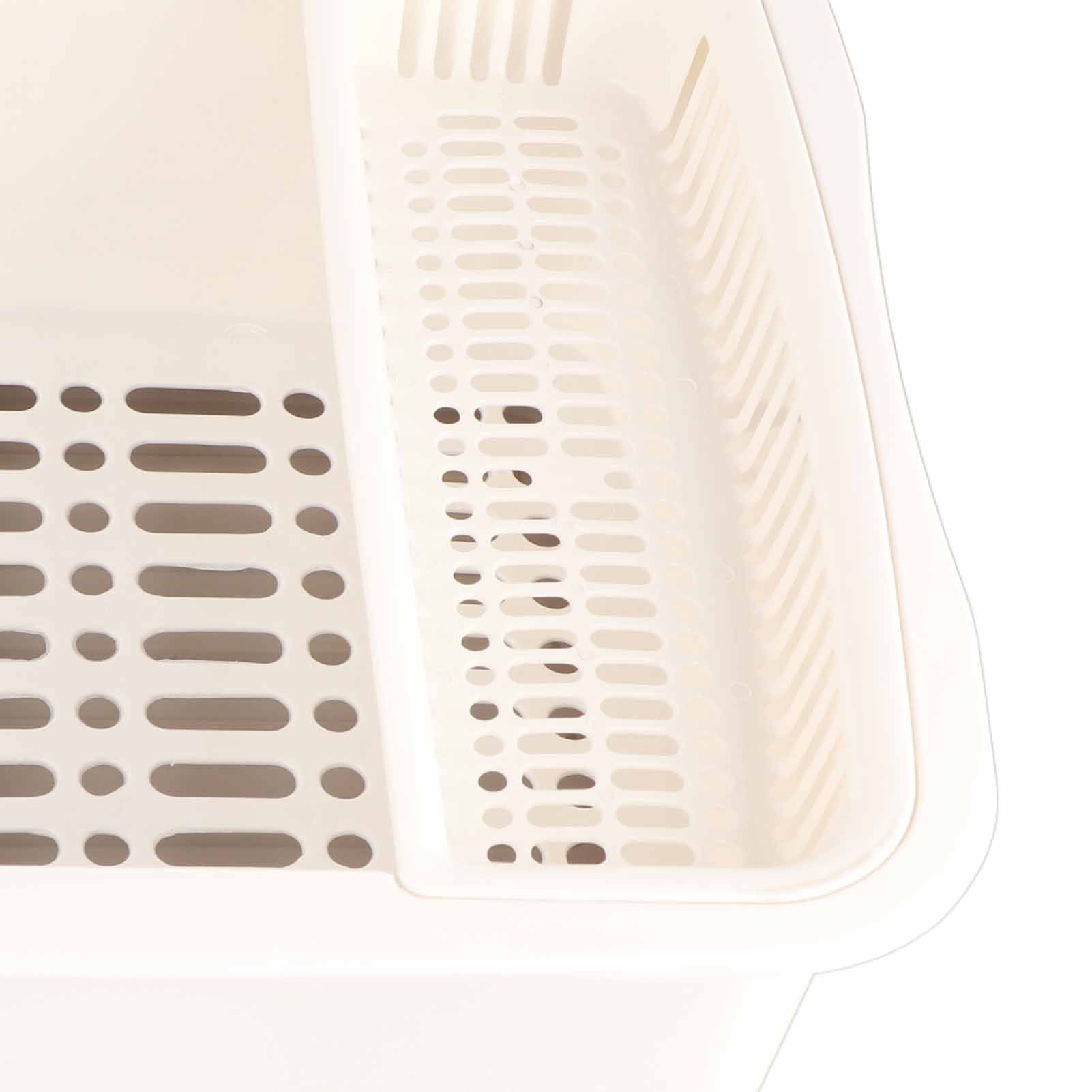 Dish Drainer Minimalist Dustproof Space Saving Dish Drying Bowl with Lid for view 12