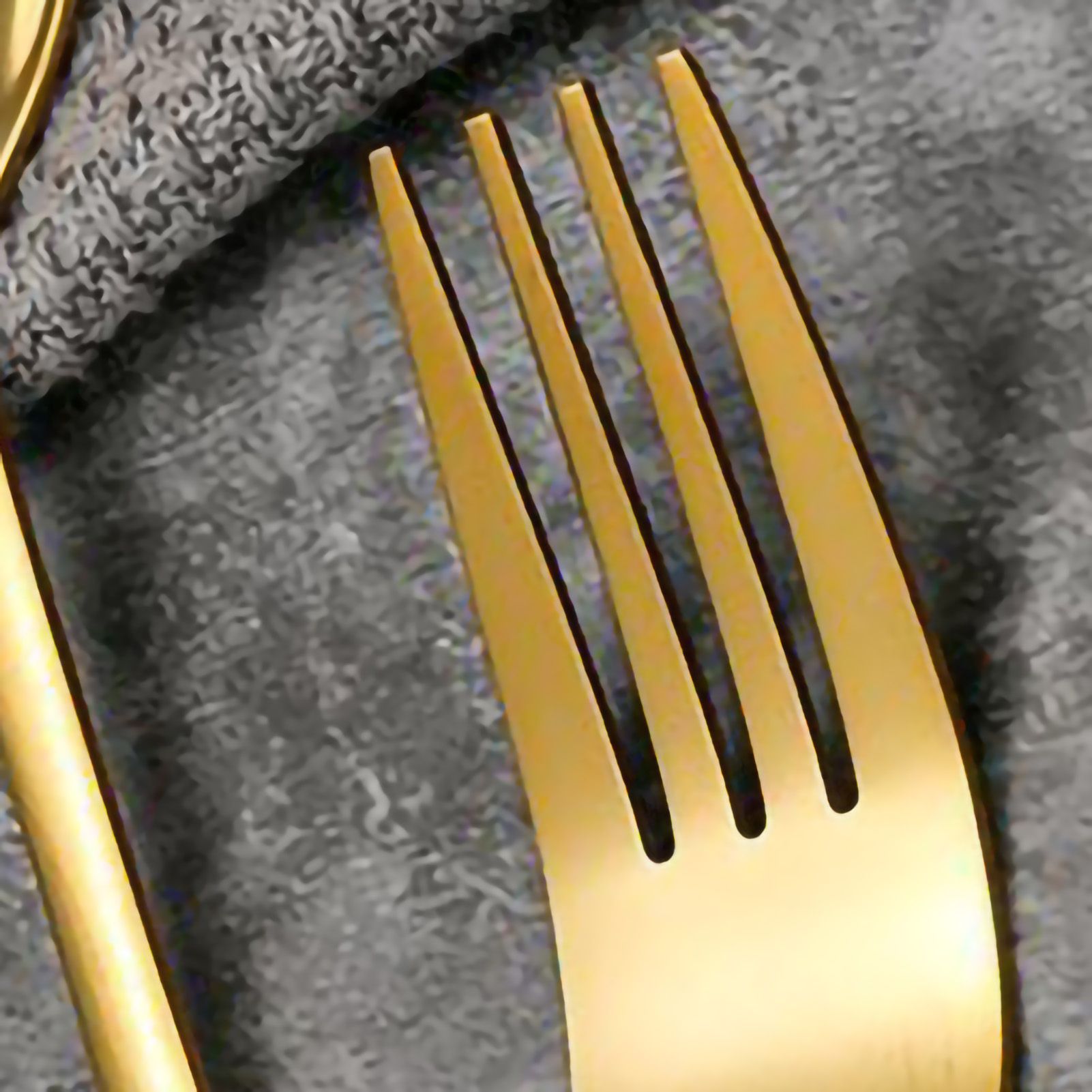 Flatware Set Portable Stainless Steel Steak Knife Fork Spoon Tableware view 3