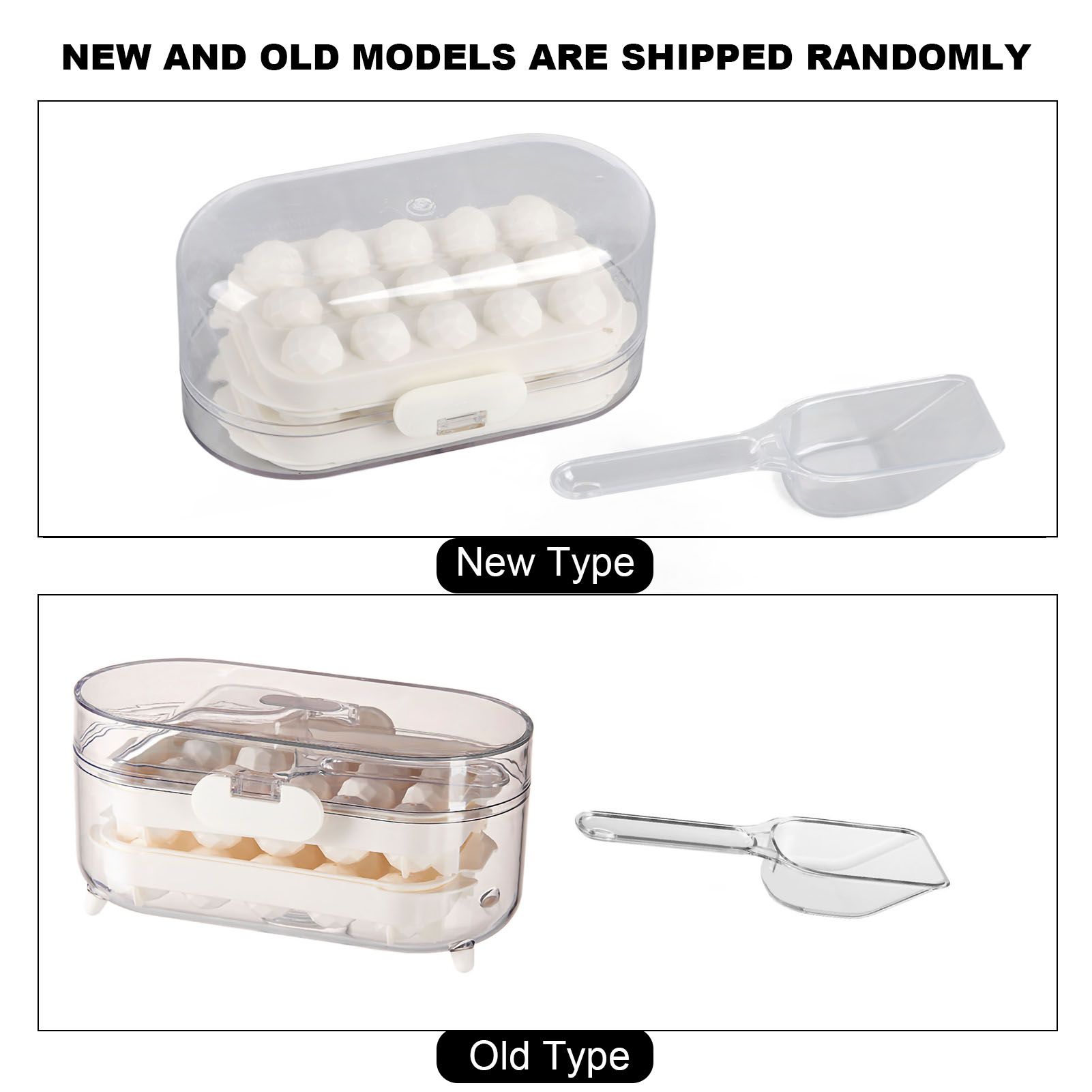 Ice Mold Silicone 2 Layer Hard Interlayer Anti Slip Stable Buckle Design Ice view 7