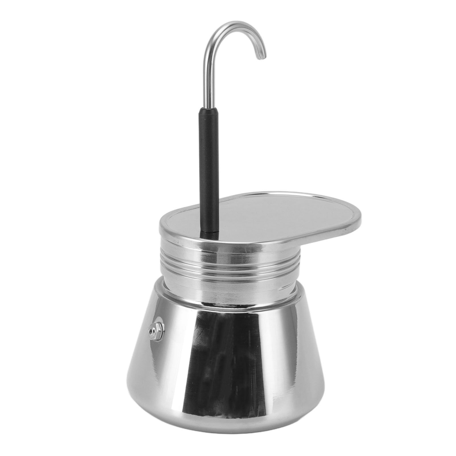 Moka Pot Stainless Steel Italian Type DIY Large Capacity Lightweight Portable view 3