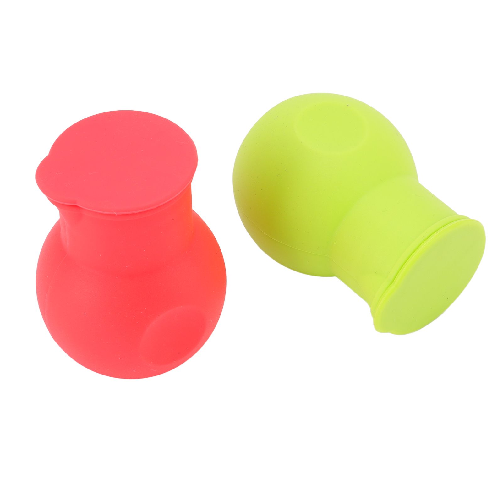2pcs Silicone Chocolate Heating Pot Red and Green Multifunctional Microwave view 4