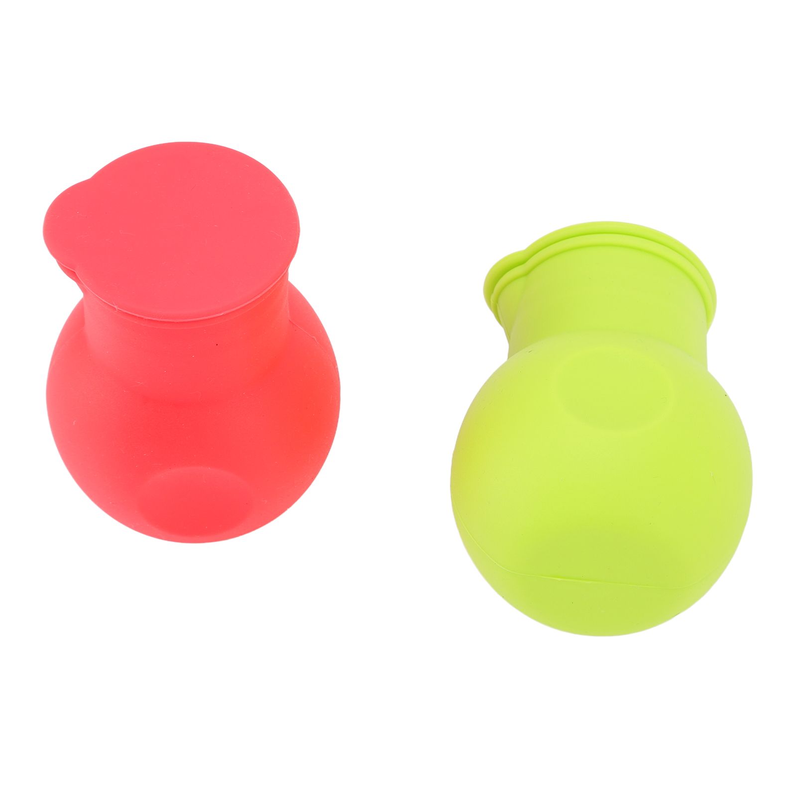 2pcs Silicone Chocolate Heating Pot Red and Green Multifunctional Microwave view 8
