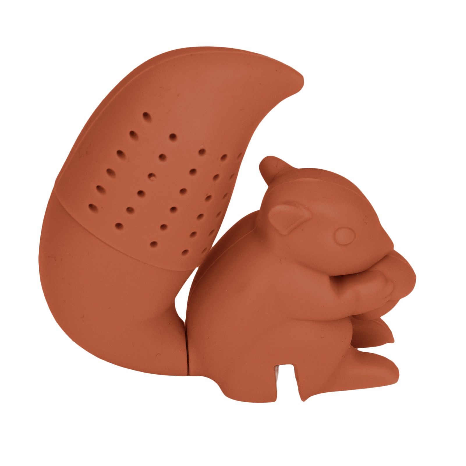 Food Grade Silicone Squirrel Shape Tea Strainer Cute Squirrel Shaped Tea view 6