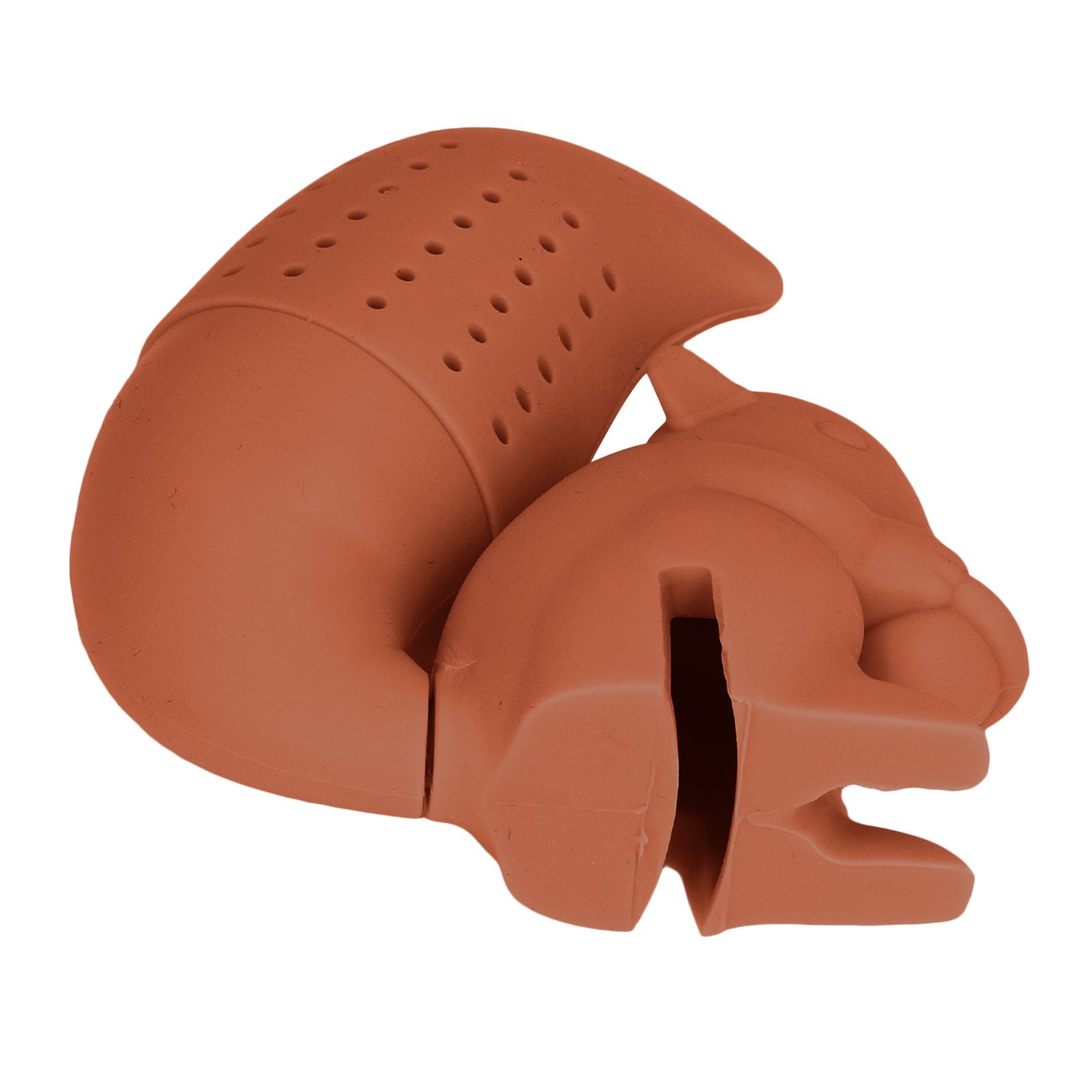 Food Grade Silicone Squirrel Shape Tea Strainer Cute Squirrel Shaped Tea view 9