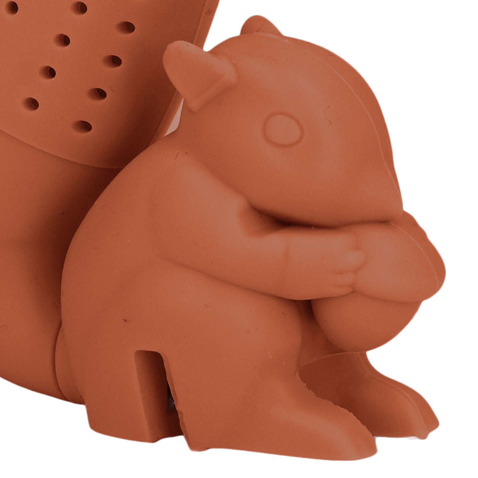 Food Grade Silicone Squirrel Shape Tea Strainer Cute Squirrel Shaped Tea view 13