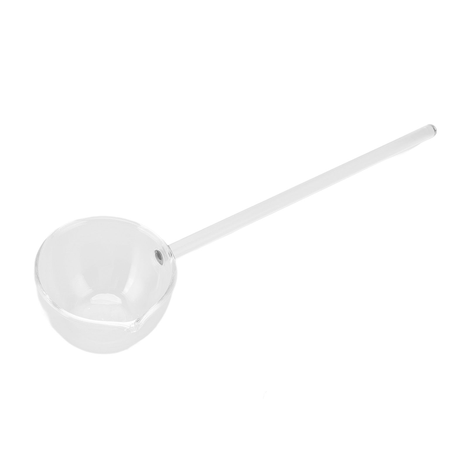 Glass Stirring Spoon High Temperature Resistance Simple 100ML Mixing Spoon view 3