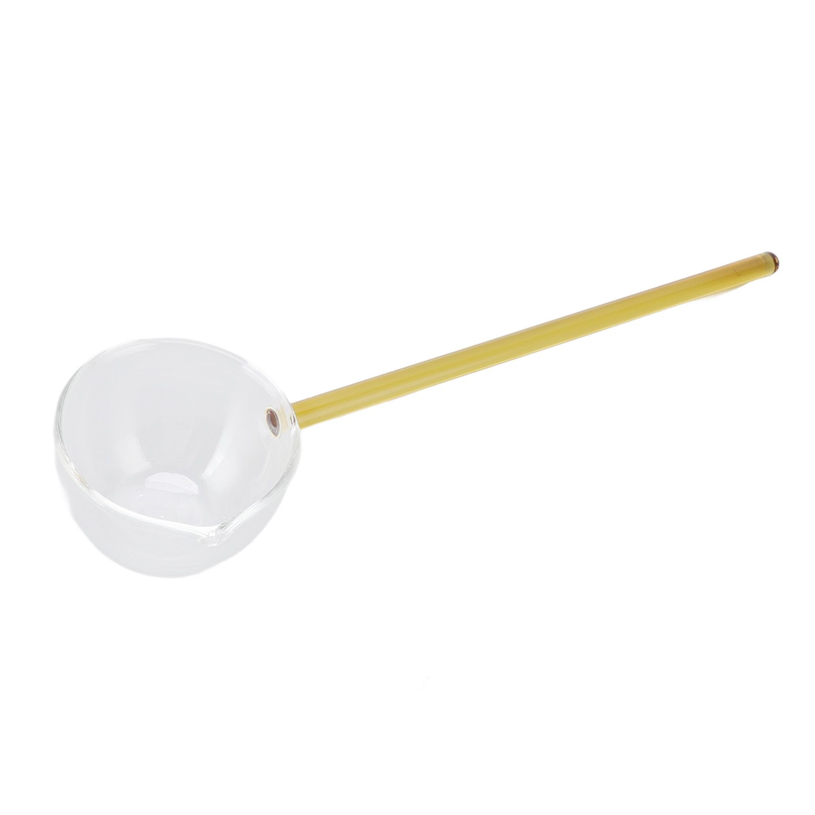 Glass Stirring Spoon High Temperature Resistance Simple 100ML Mixing Spoon view 3