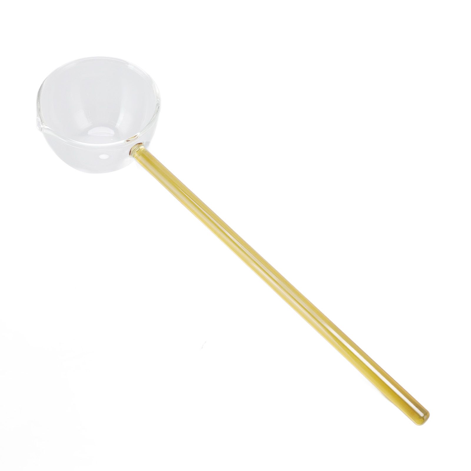Glass Stirring Spoon High Temperature Resistance Simple 100ML Mixing Spoon view 4