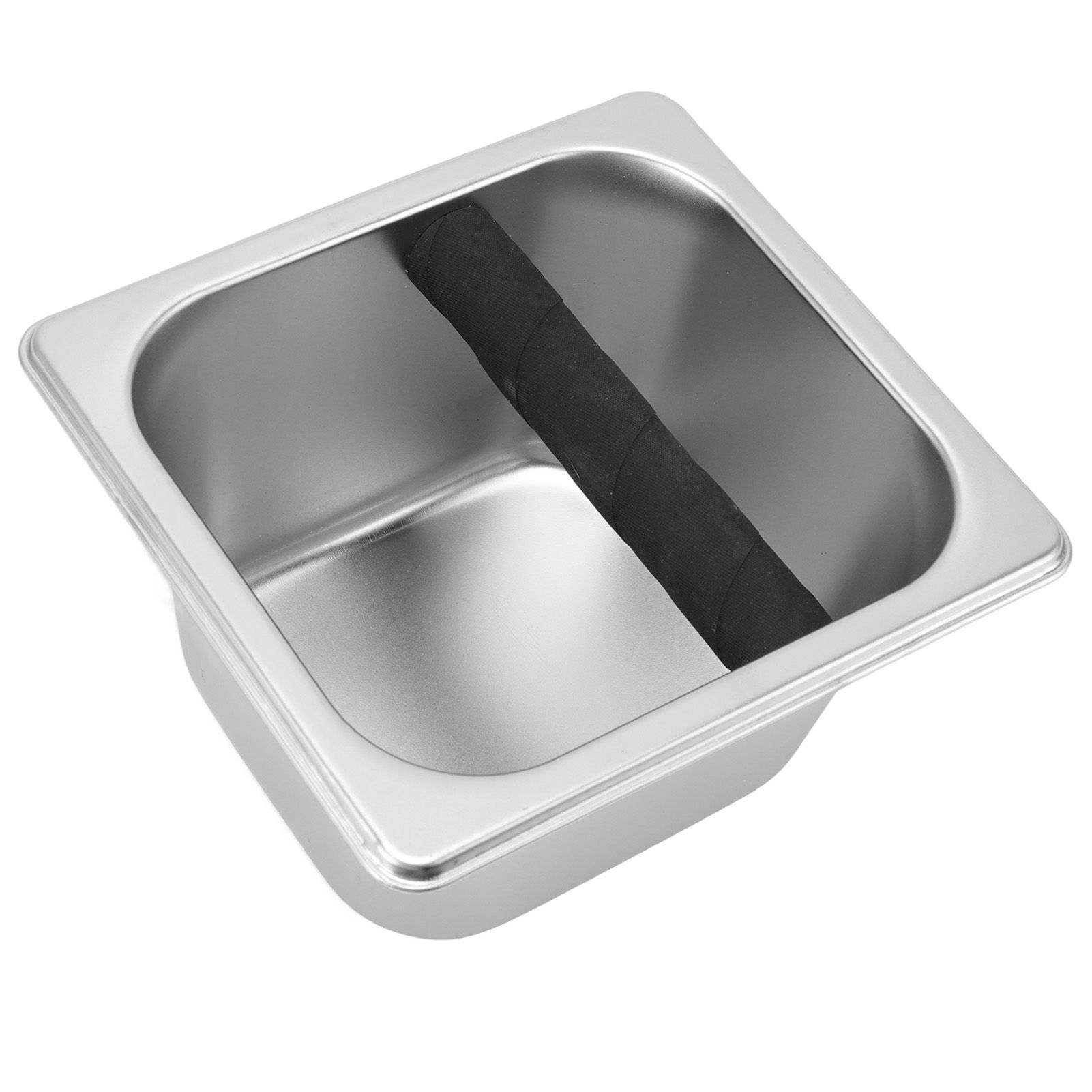 Stainless Steel Coffee Knock Box Coffee Grounds Container Box for Kitchen view 2