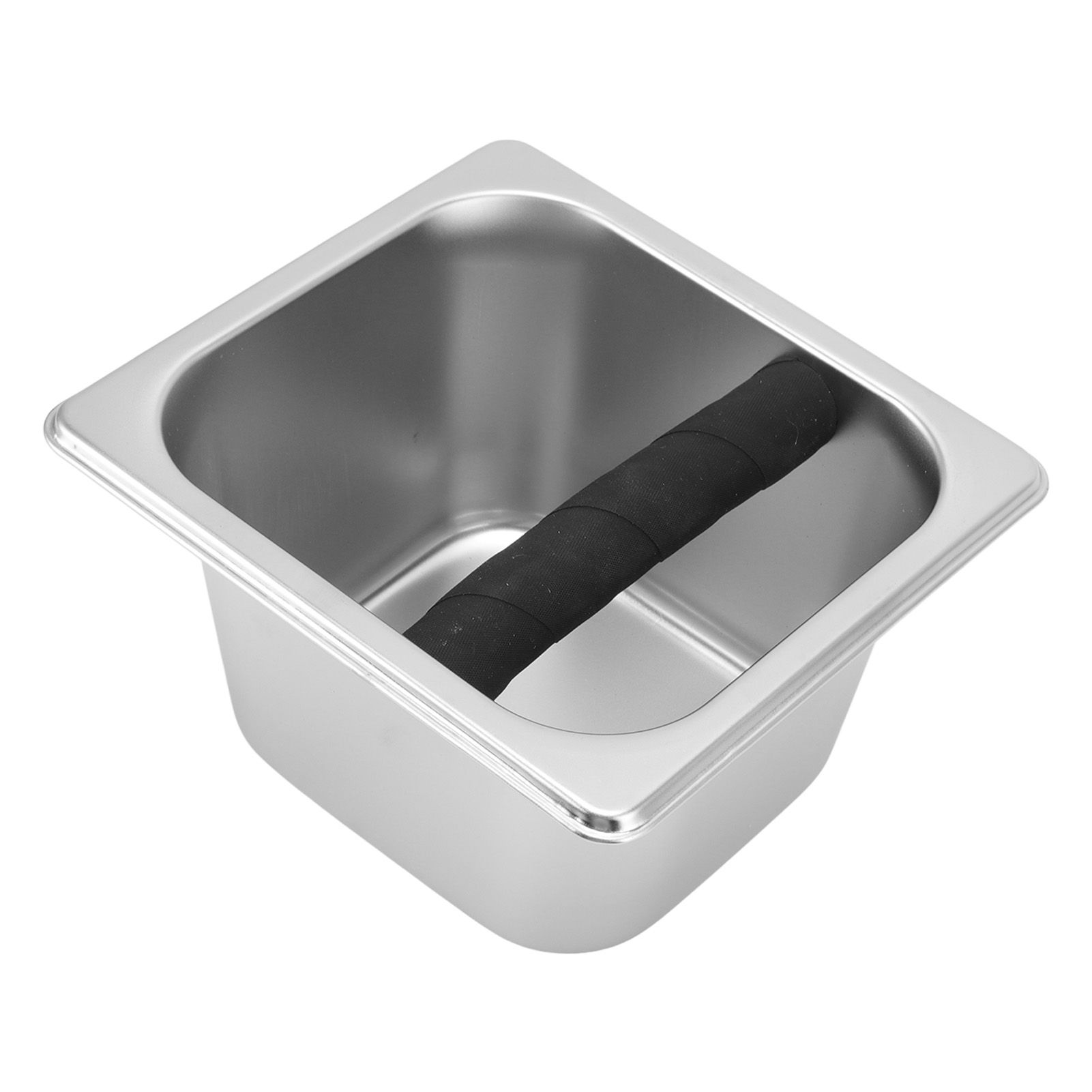 Stainless Steel Coffee Knock Box Coffee Grounds Container Box for Kitchen view 3