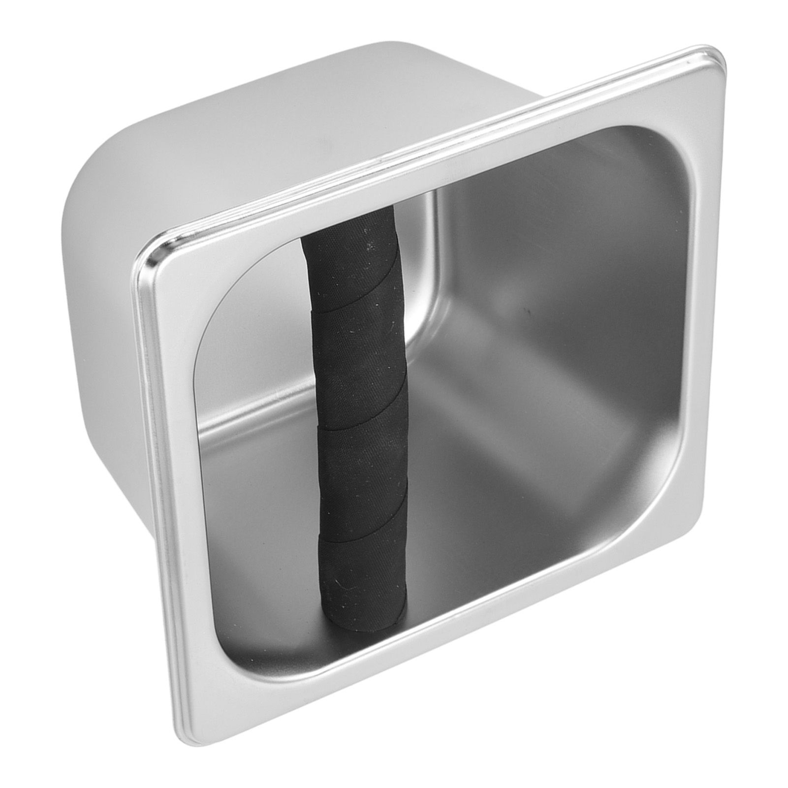 Stainless Steel Coffee Knock Box Coffee Grounds Container Box for Kitchen view 10