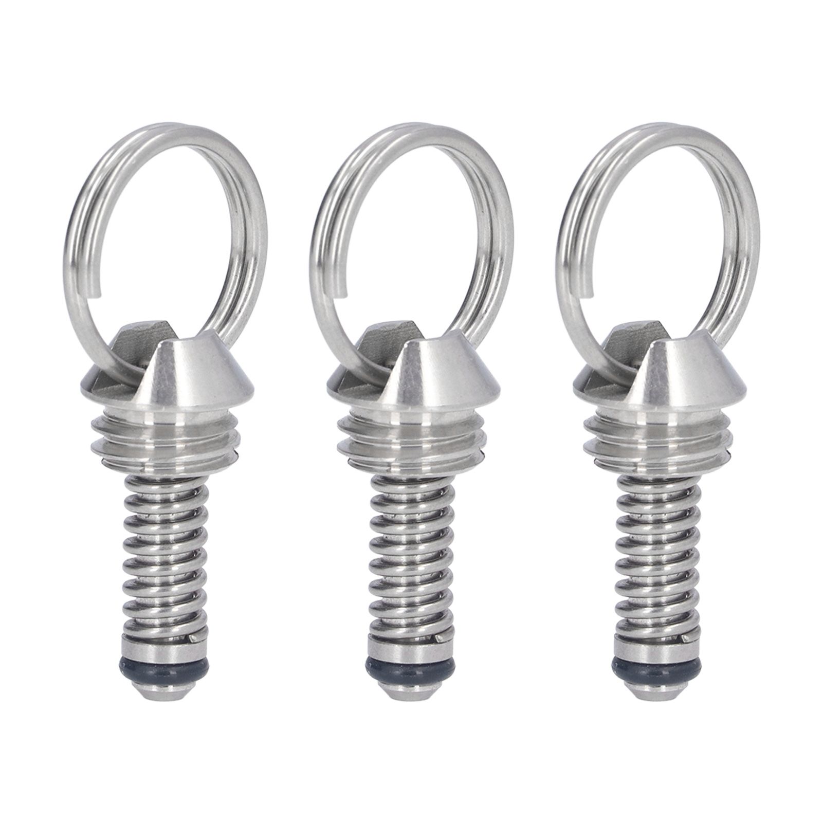 3PCS Beer Keg Relief Valve Replacement 304 Stainless Steel Keg Lid Pressure view 6