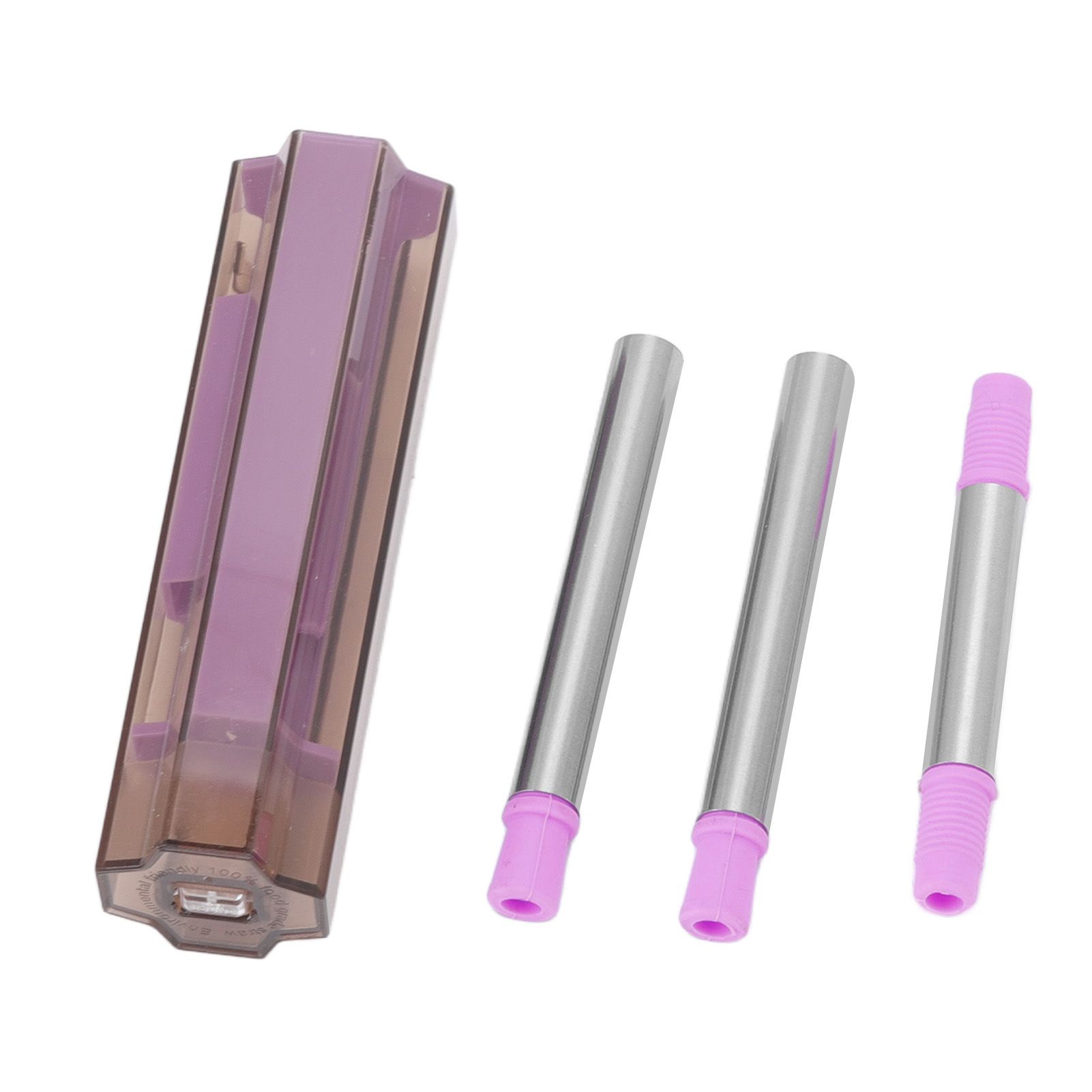 Collapsible Straw Stainless Steel Portable Easy to Clean Foldable Straw with view 7