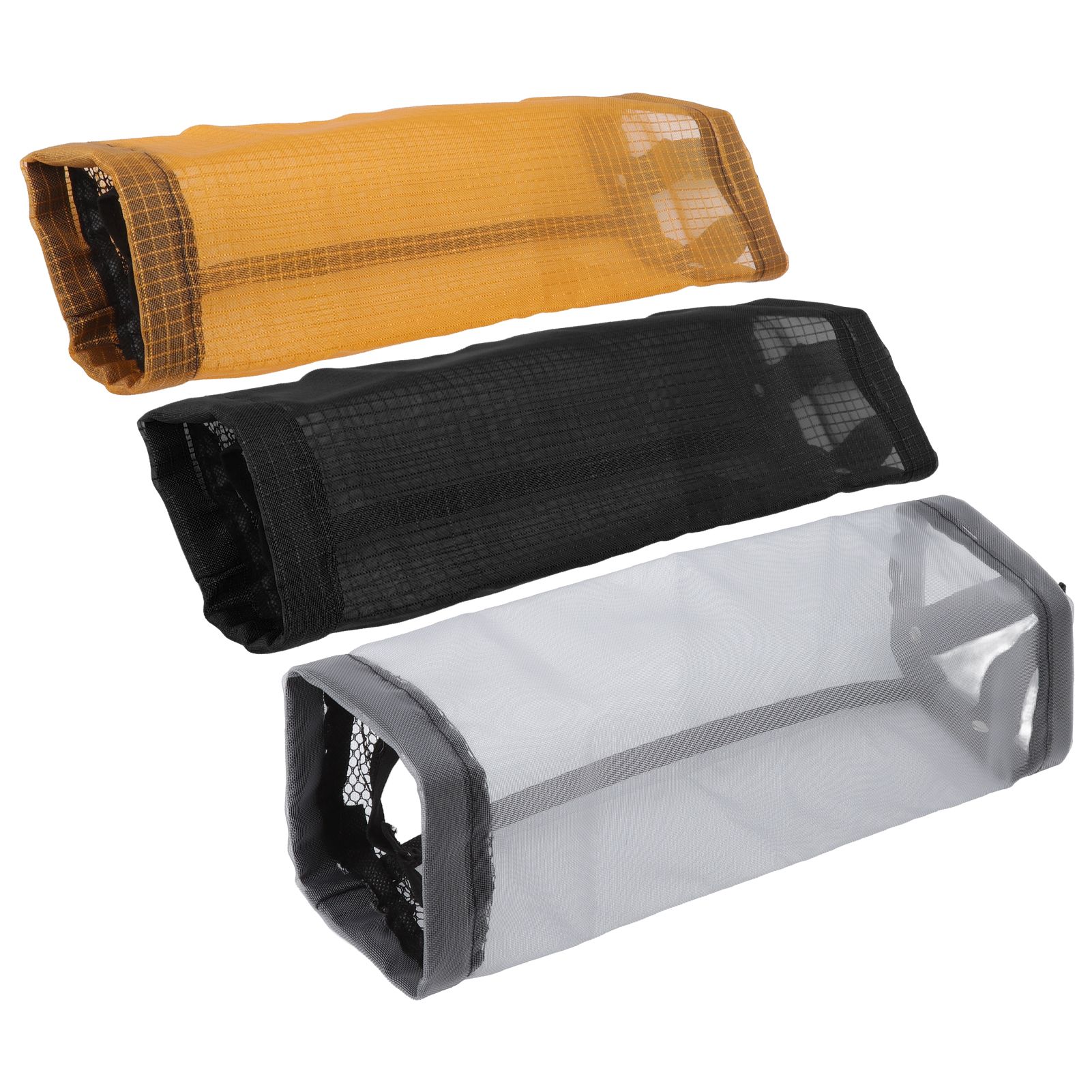 Grocery Bag Holder Large Capacity Durable Polyester Transparent Space Saving view 9