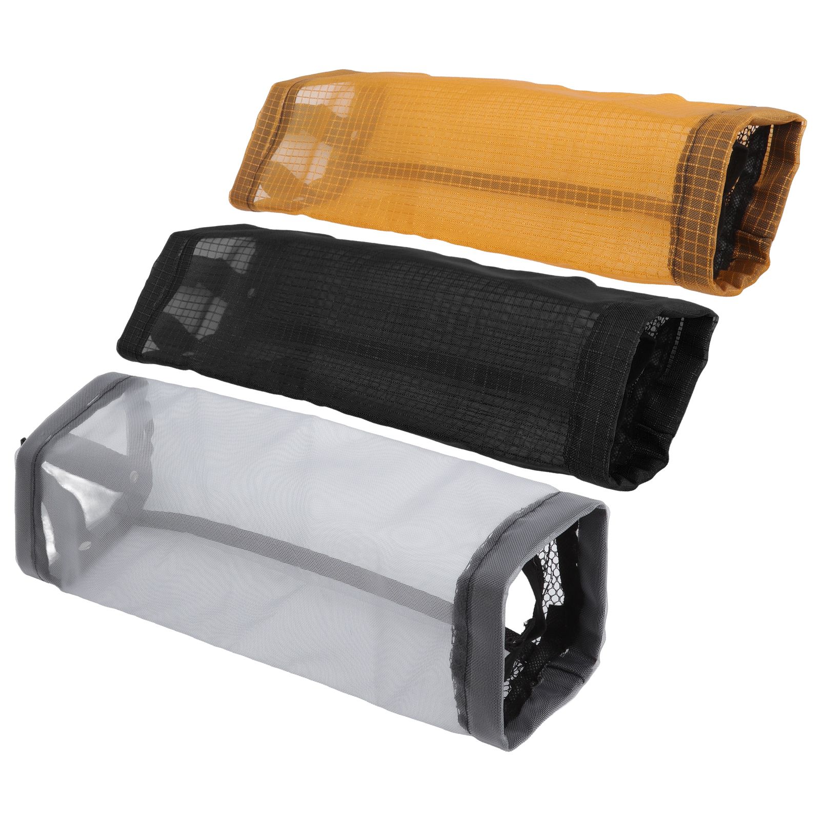 Grocery Bag Holder Large Capacity Durable Polyester Transparent Space Saving view 10