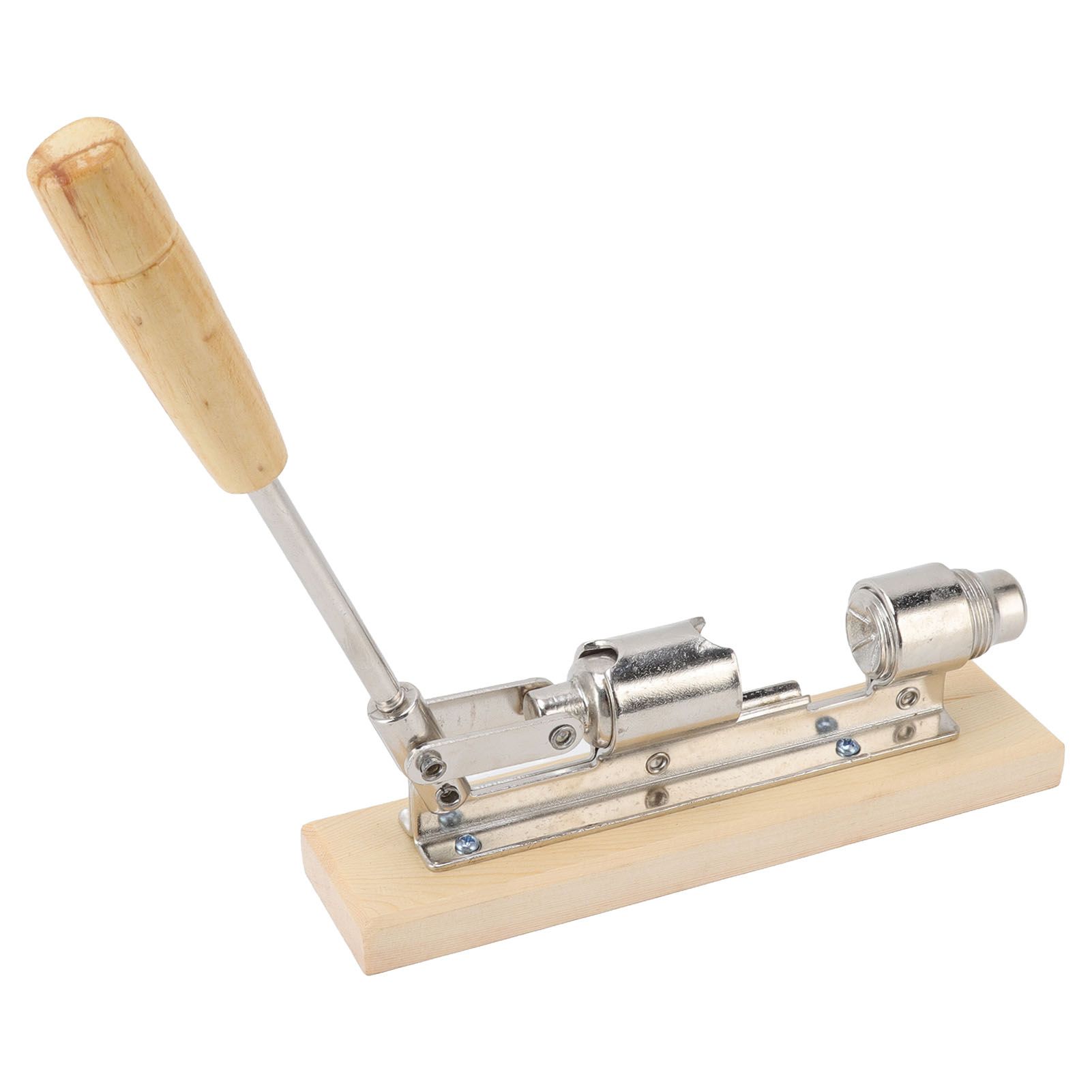 Desktop Mechanical Nut Cracker Tool Metal Walnut Pecan Opener Clip with Handle view 3