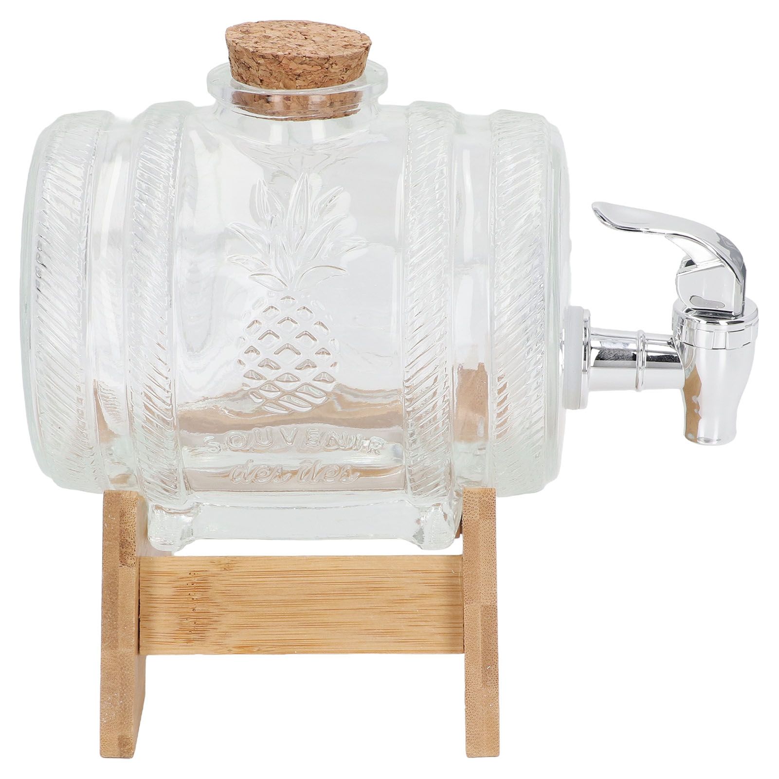 Beverage Barrel Thickened Glass Sealed Medlar Ginseng Wine Brewing Jar