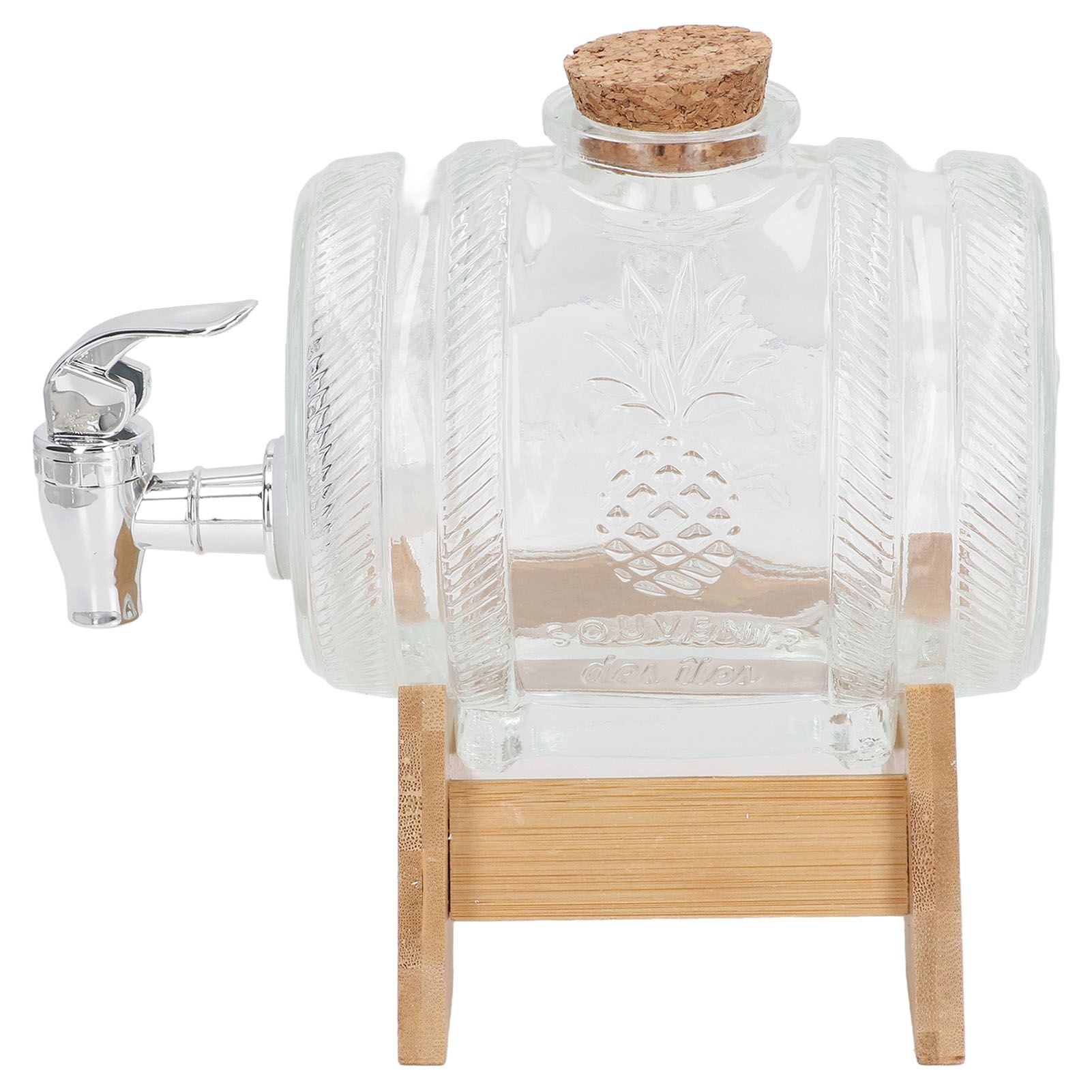 Beverage Barrel Thickened Glass Sealed Medlar Ginseng Wine Brewing Jar view 2