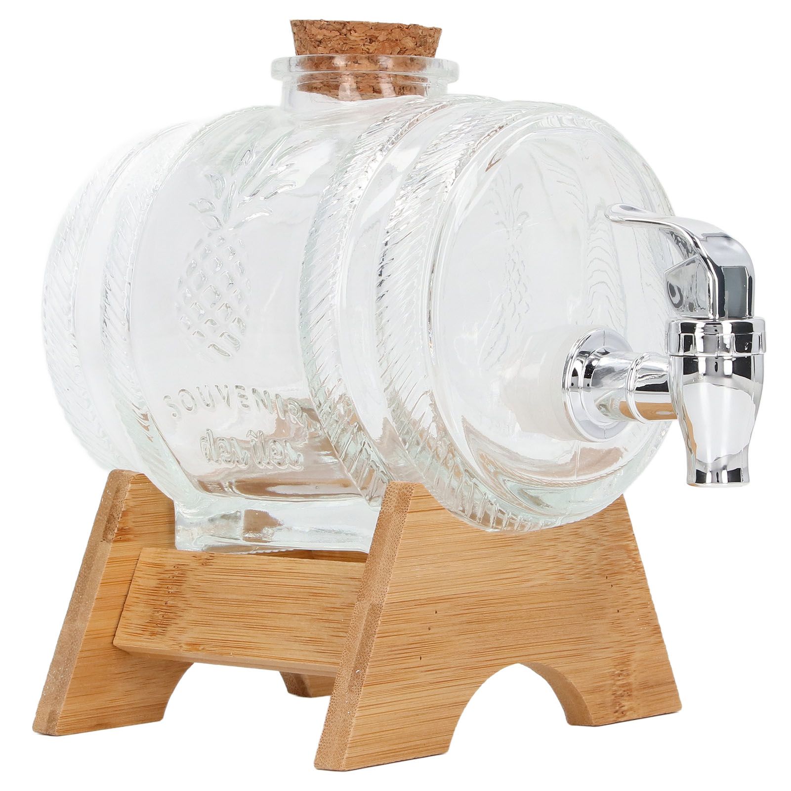 Beverage Barrel Thickened Glass Sealed Medlar Ginseng Wine Brewing Jar view 5