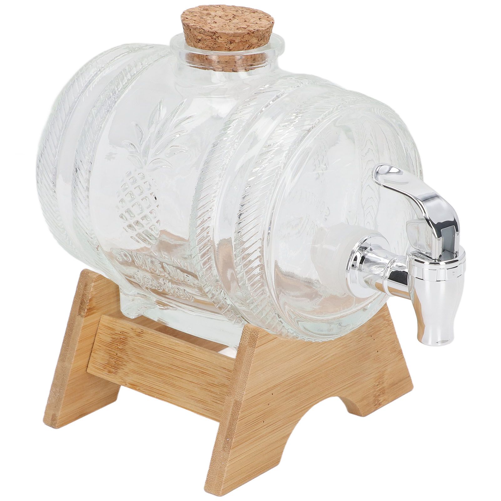 Beverage Barrel Thickened Glass Sealed Medlar Ginseng Wine Brewing Jar view 7