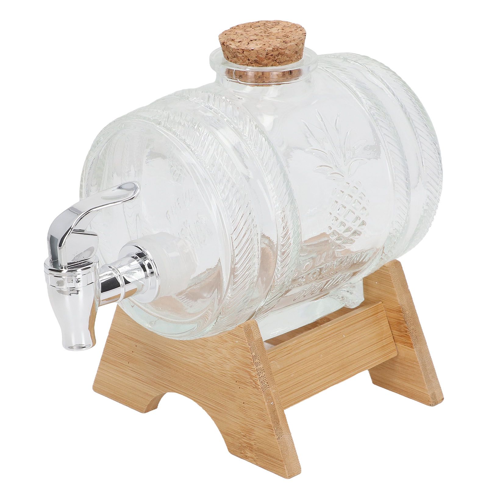 Beverage Barrel Thickened Glass Sealed Medlar Ginseng Wine Brewing Jar view 9