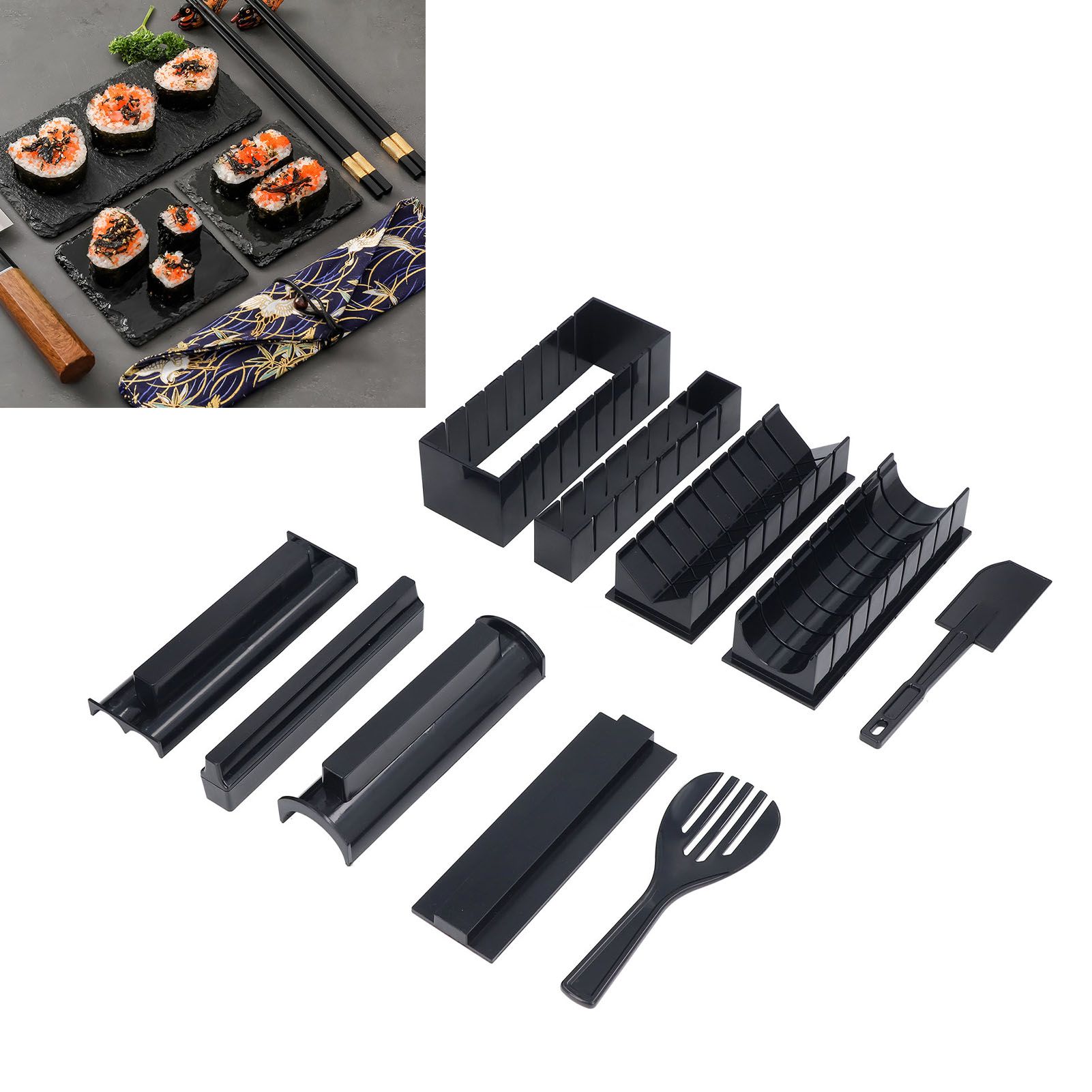 Sushi Making Kit Safe Harmless Odorless Simple Operation DIY Sushi Mold Set view 11