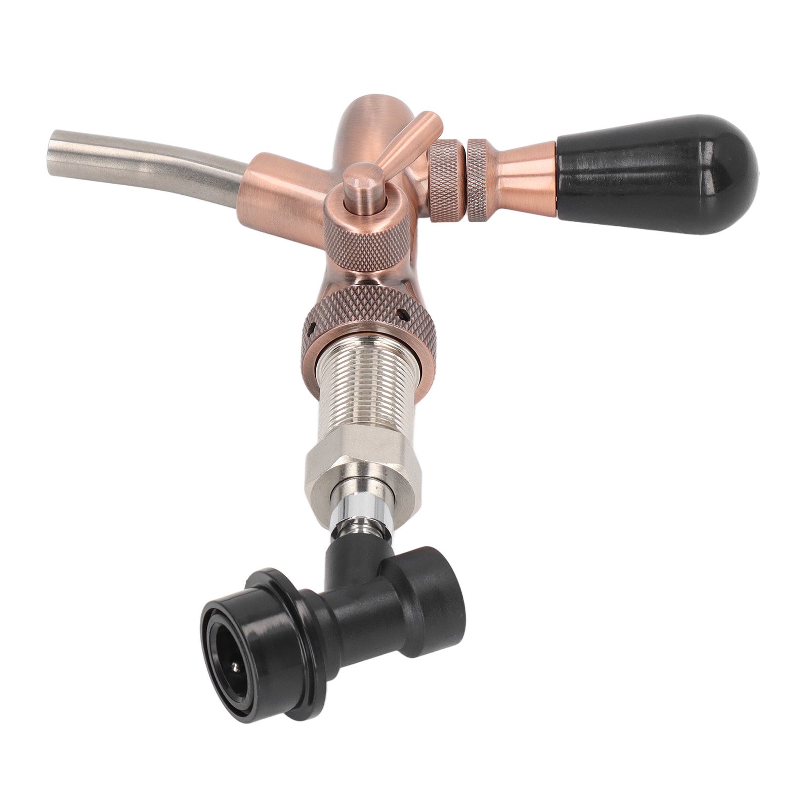 G5/8 Beer Faucet Brass Stainless Steel Beer Tap Adjustable Beer Faucet with view 14