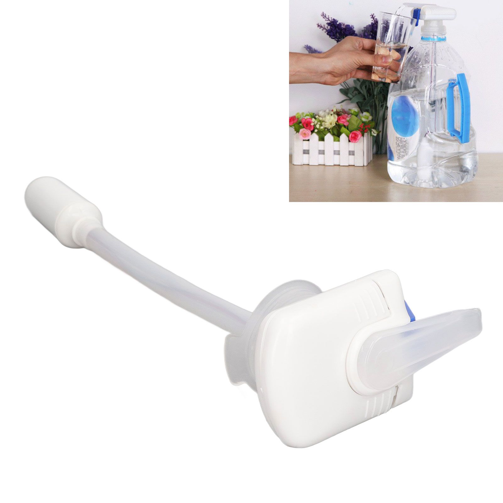 Hand Pressure Beverage Dispenser Universal Water Drink Electric Dispenser Tap view 11