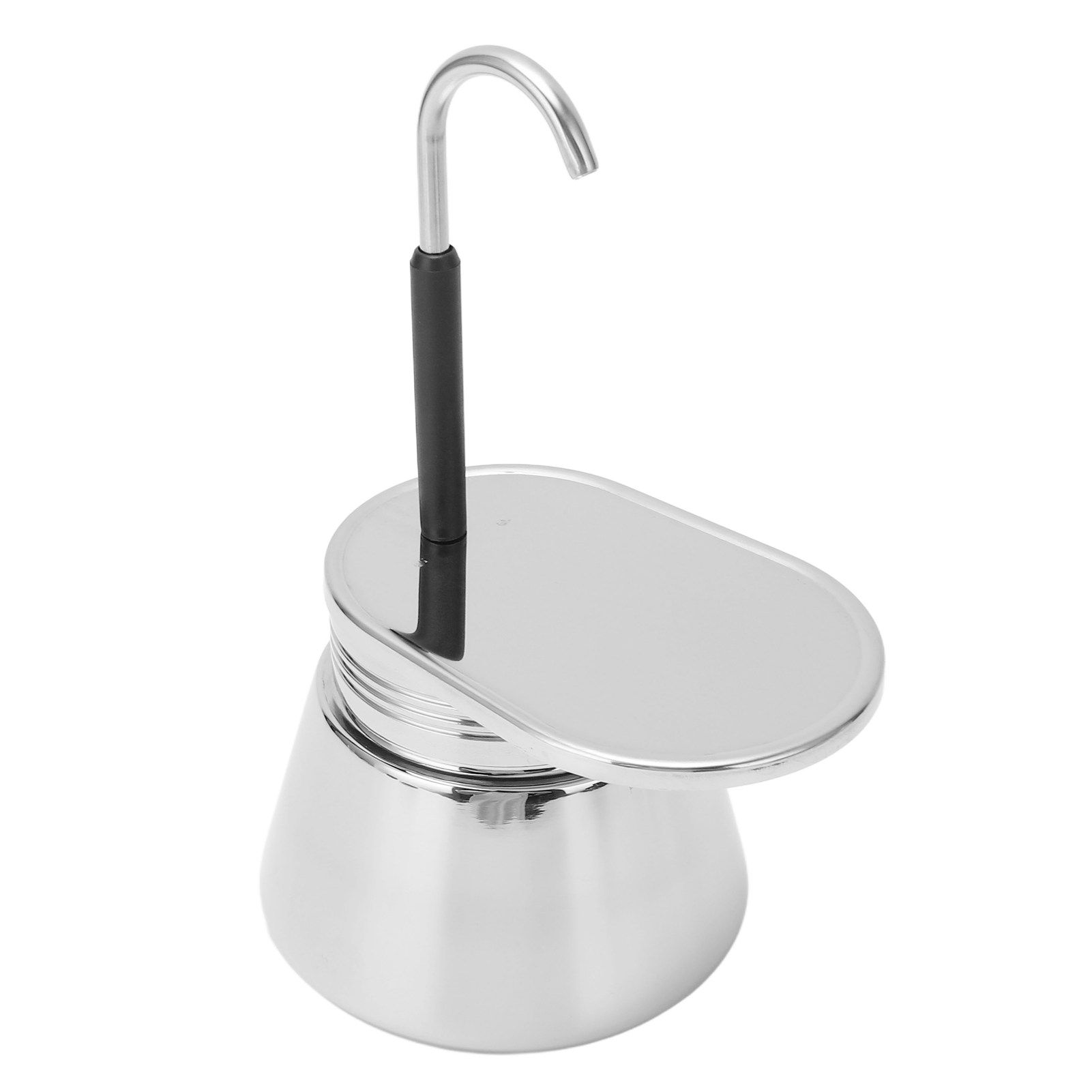 Single Spout Mocha Pot Stainless Steel Hand Pour Latte Classic Coffee Pot for view 3