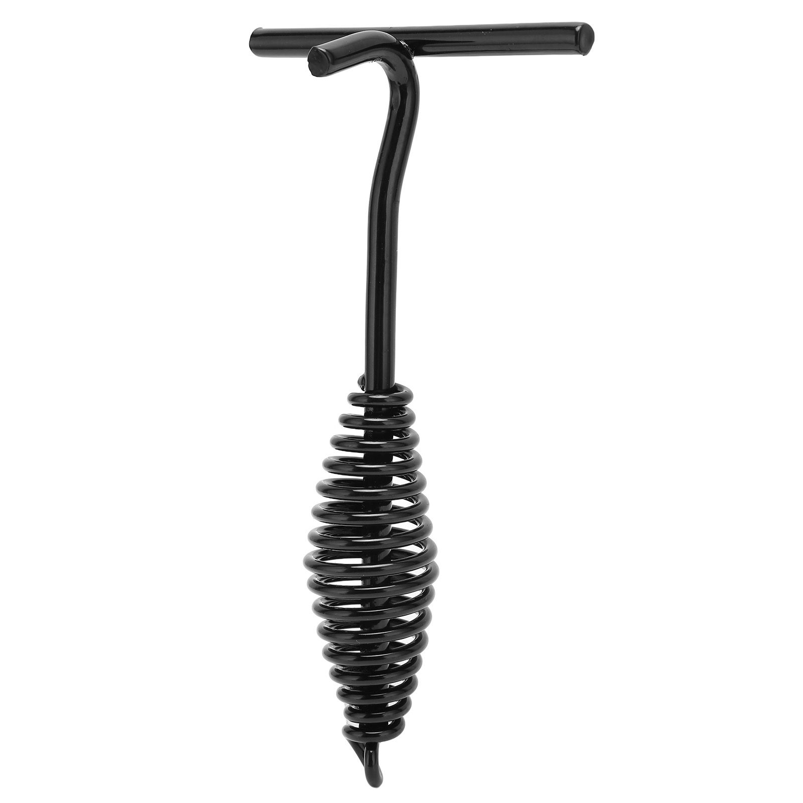 Lid Lifter 26CM Length Spiral Handle Black Finish Iron Extended Design