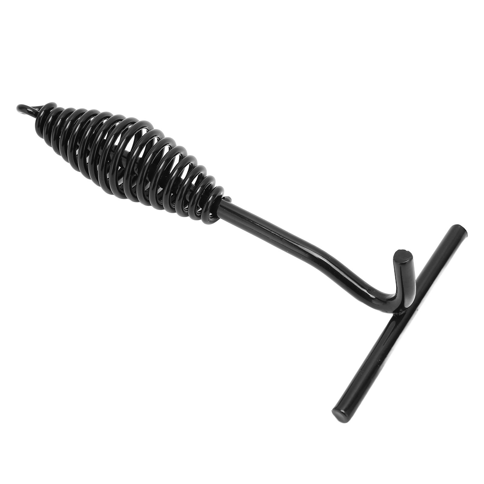 Lid Lifter 26CM Length Spiral Handle Black Finish Iron Extended Design view 4