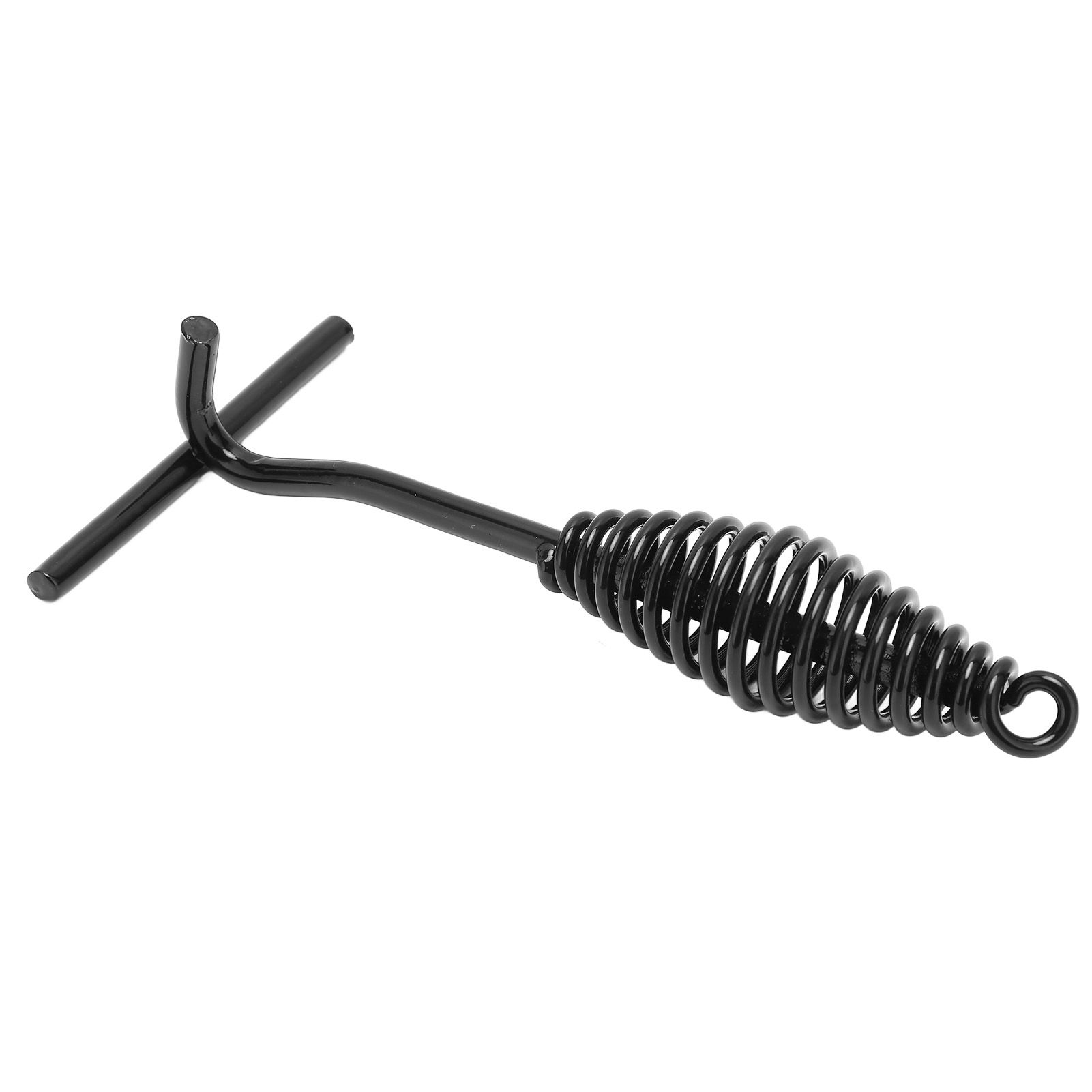 Lid Lifter 26CM Length Spiral Handle Black Finish Iron Extended Design view 5