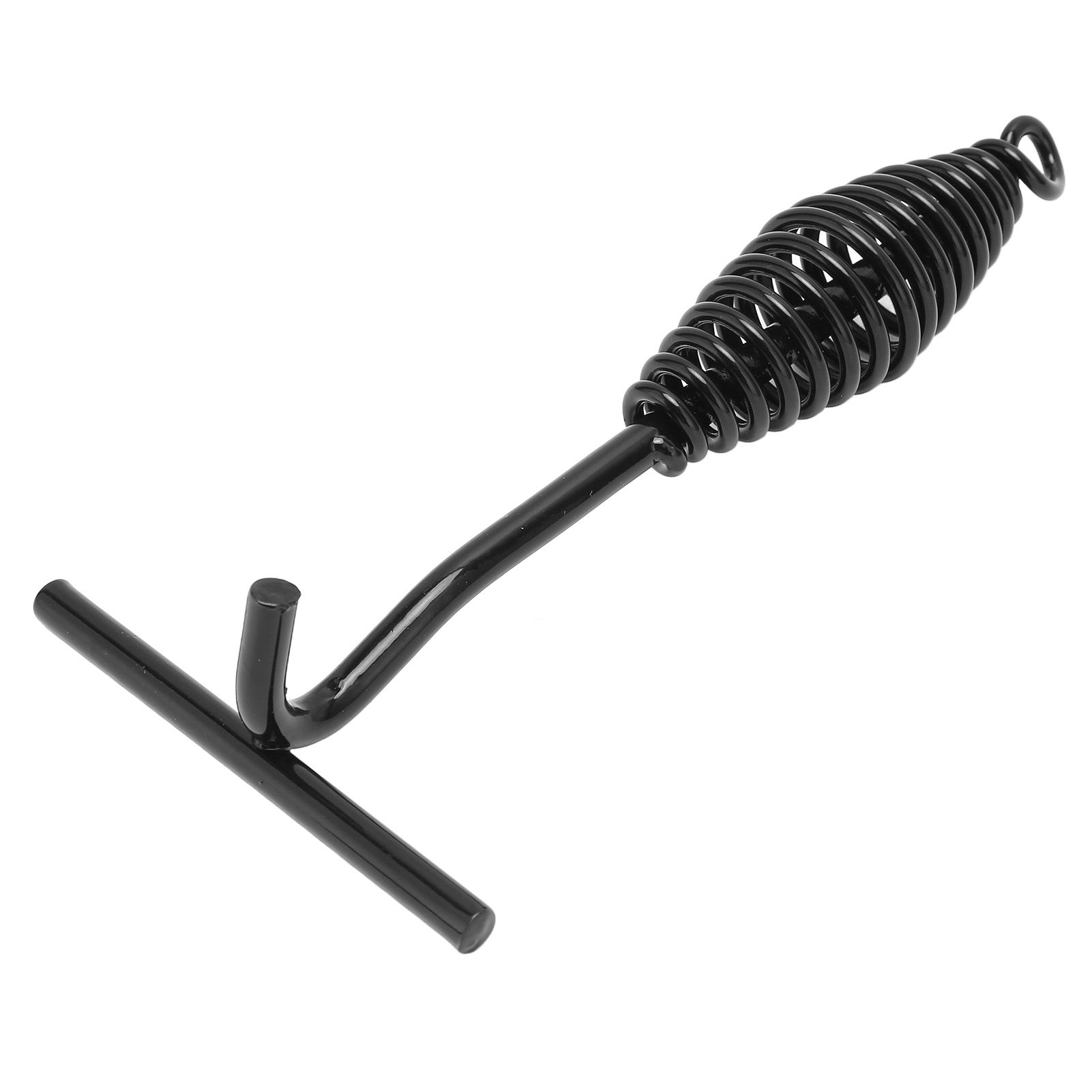 Lid Lifter 26CM Length Spiral Handle Black Finish Iron Extended Design view 6