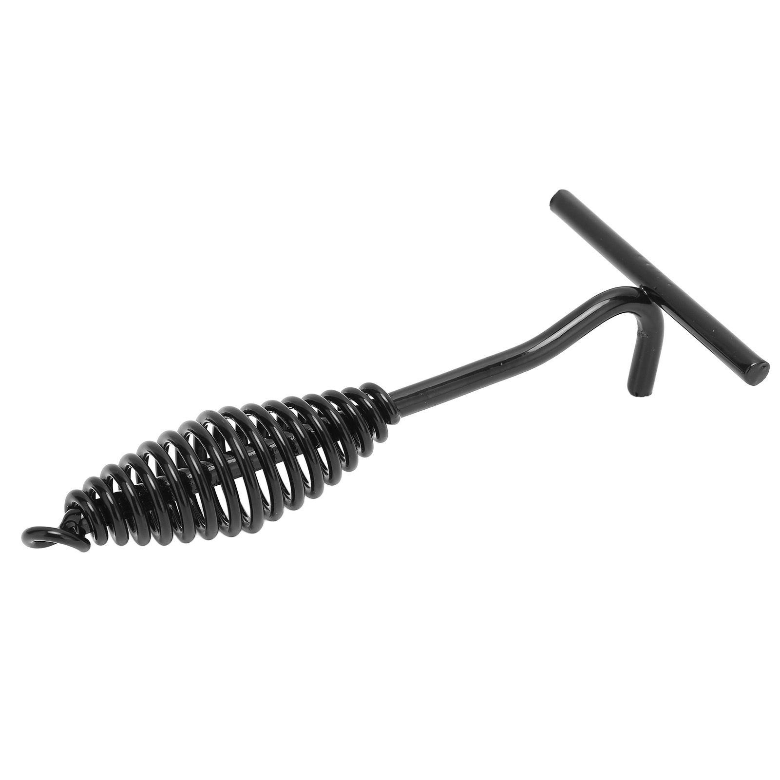 Lid Lifter 26CM Length Spiral Handle Black Finish Iron Extended Design view 8