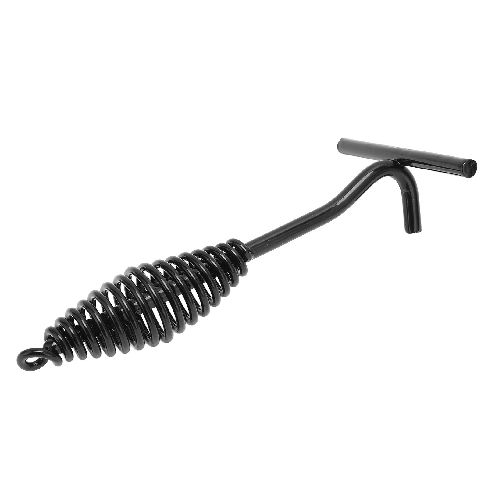 Lid Lifter 26CM Length Spiral Handle Black Finish Iron Extended Design view 10