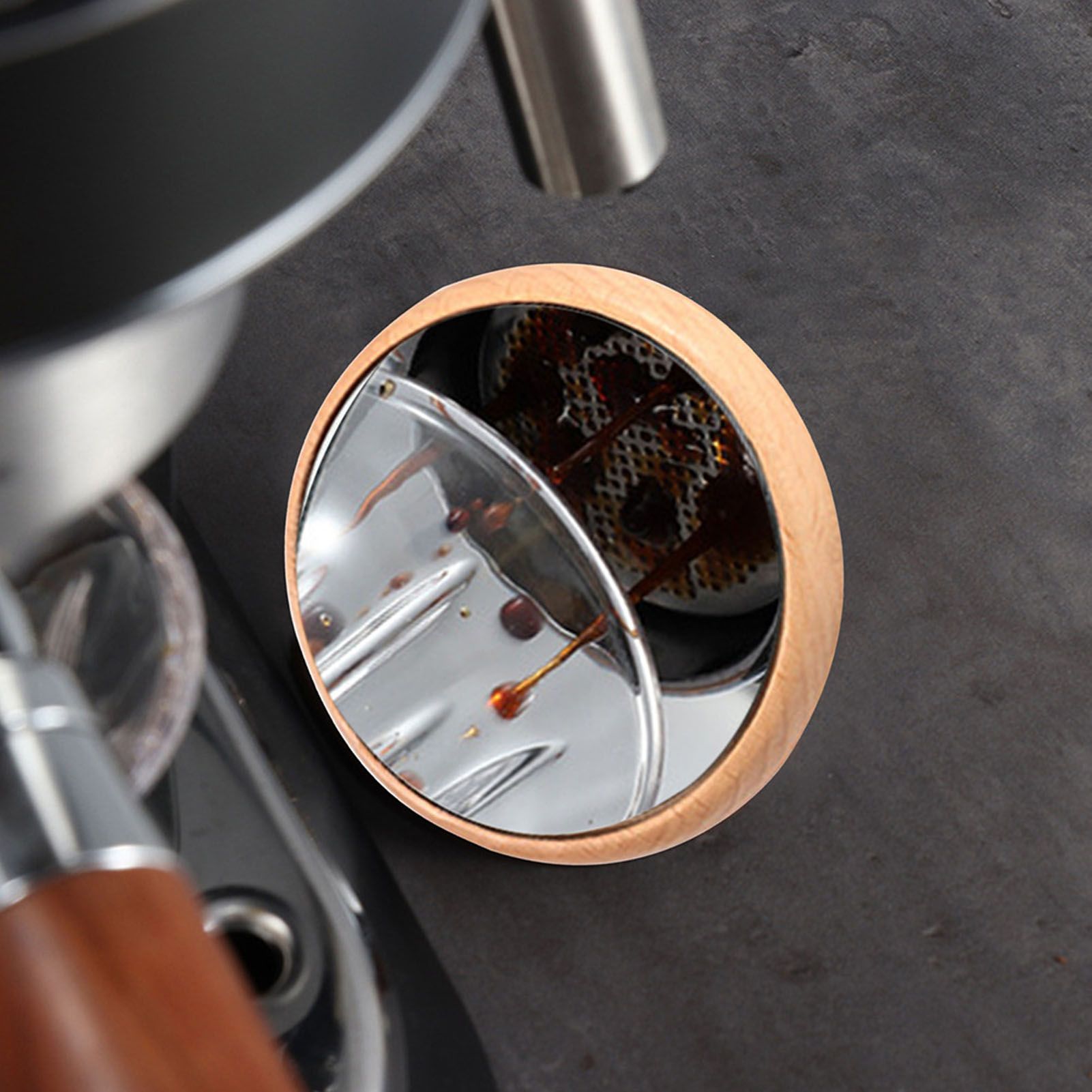 Coffee Flow Rate Observation Reflective Mirror Multi Directional Rotating view 15