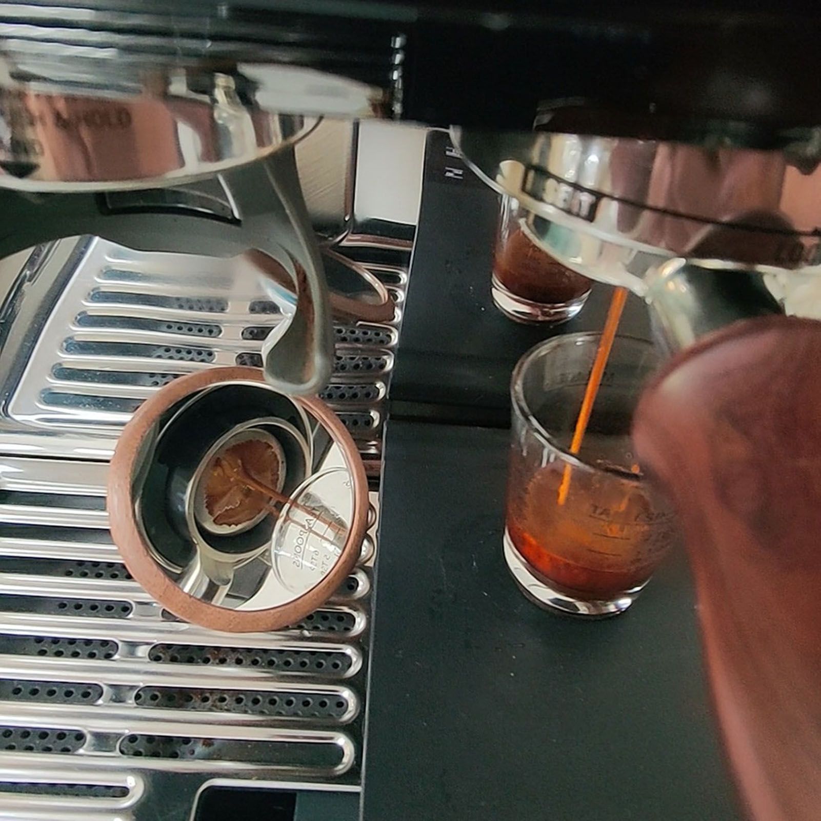 Coffee Flow Rate Observation Reflective Mirror Multi Directional Rotating view 11