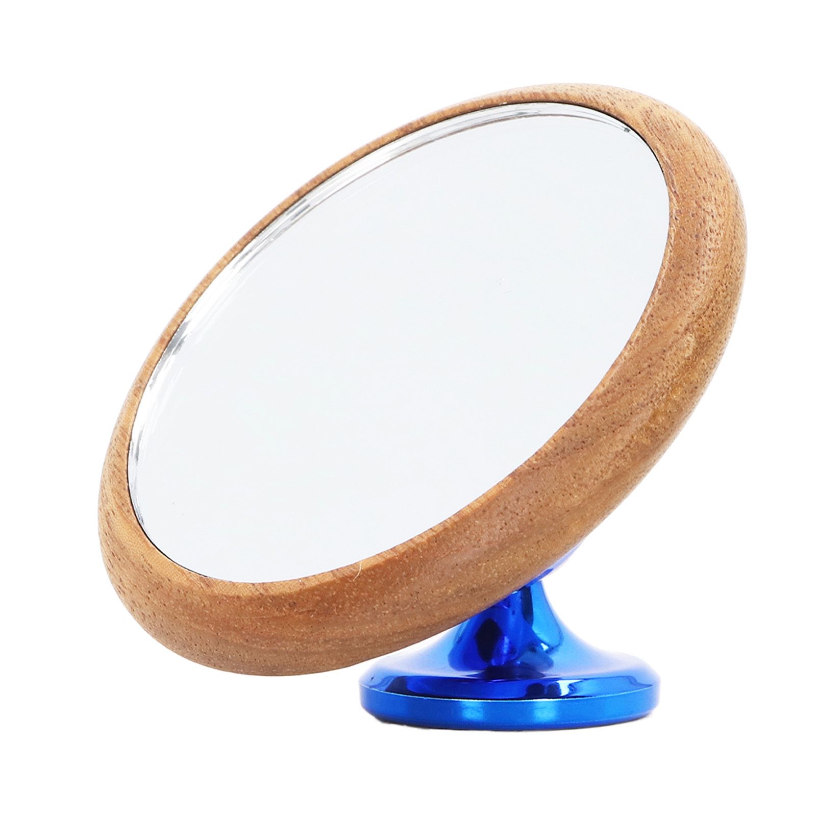 Coffee Flow Rate Observation Reflective Mirror Walnut 360 Degree Rotatable