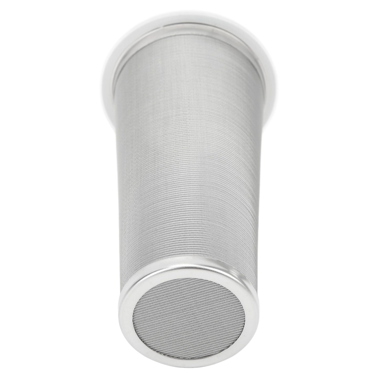 304 Stainless Steel Cold Brew Coffee Filter Cone Mesh with White Rubber Circle view 8