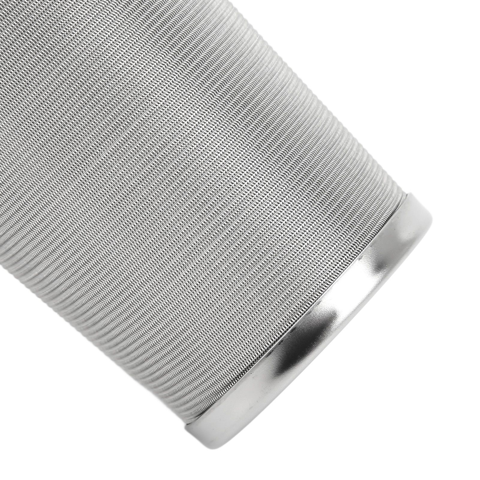 304 Stainless Steel Cold Brew Coffee Filter Cone Mesh with White Rubber Circle view 14