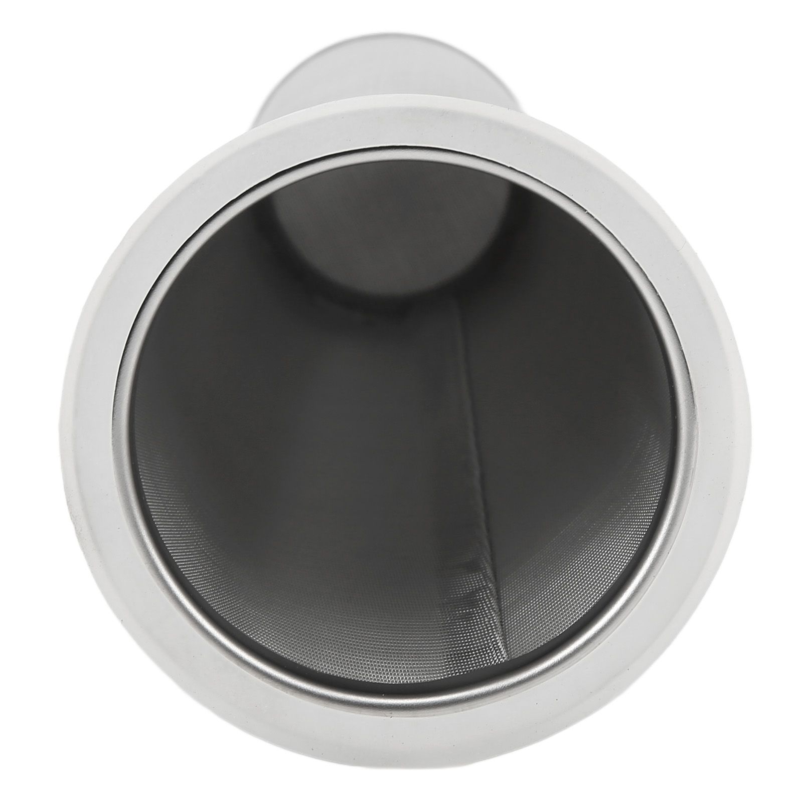 304 Stainless Steel Cold Brew Coffee Filter Cone Mesh with White Rubber Circle view 4