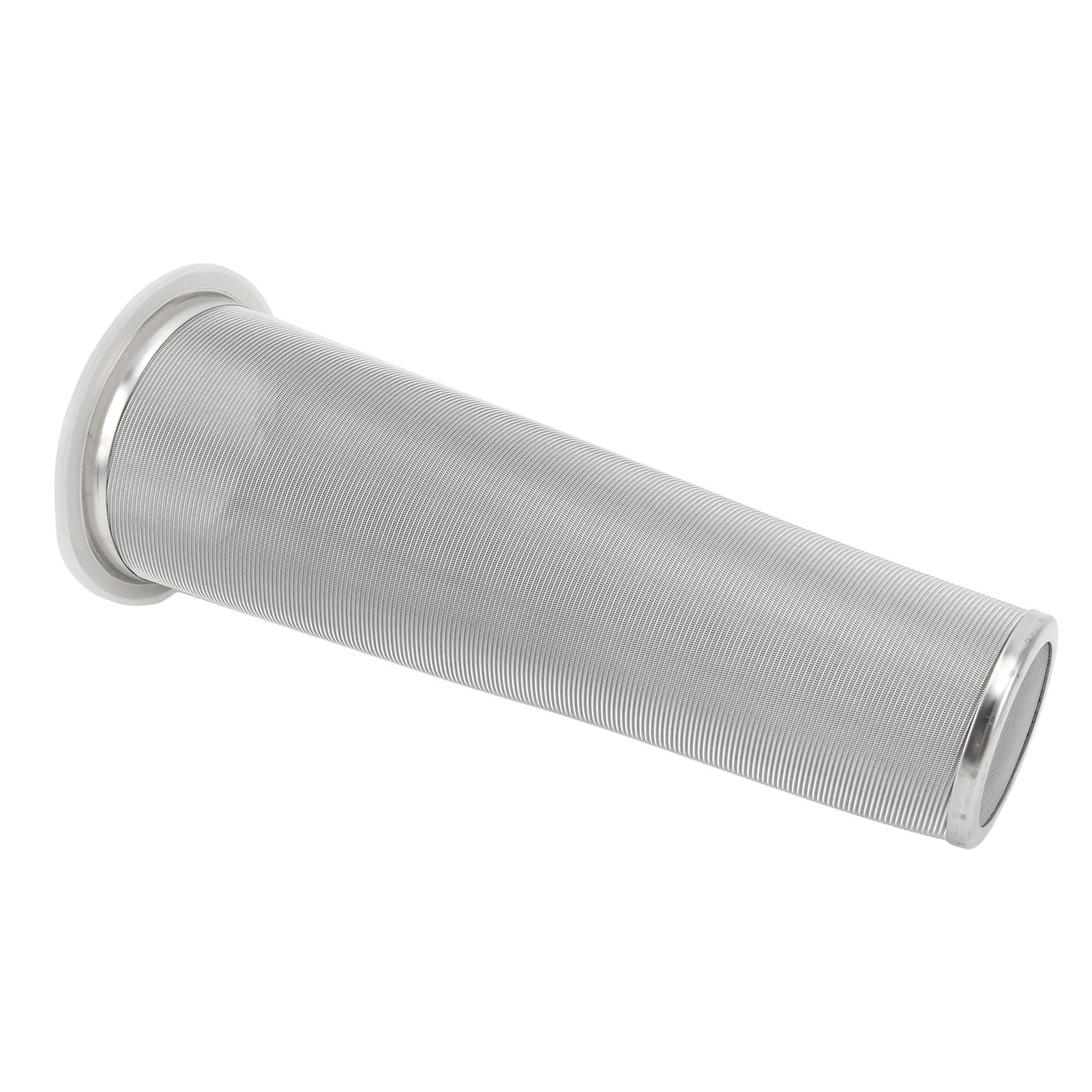 304 Stainless Steel Cold Brew Coffee Filter Cone Mesh with White Rubber Circle view 6
