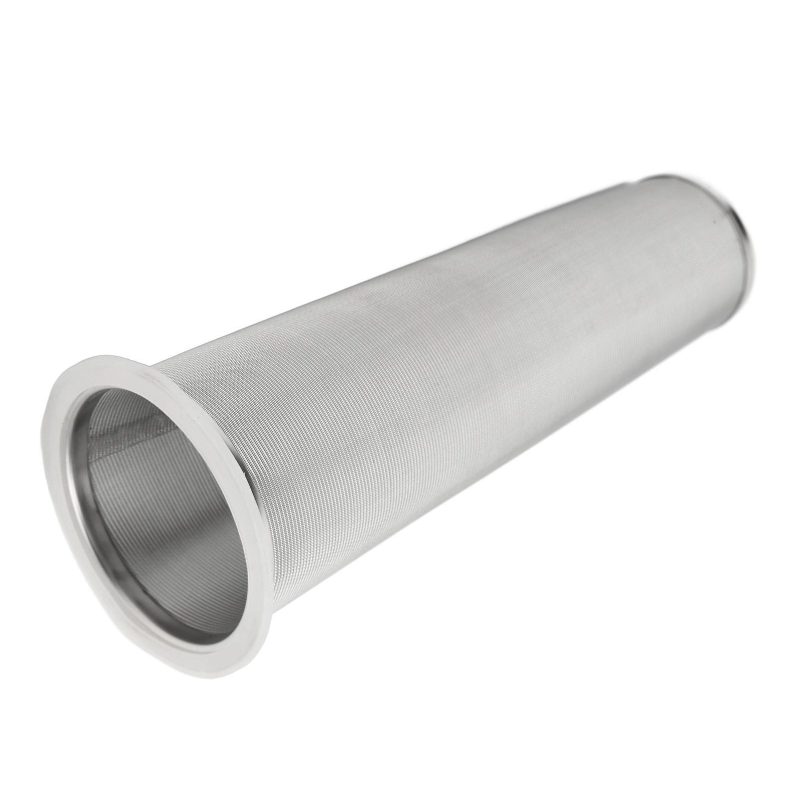 304 Stainless Steel Cold Brew Coffee Filter Cone Mesh with White Rubber Circle view 9