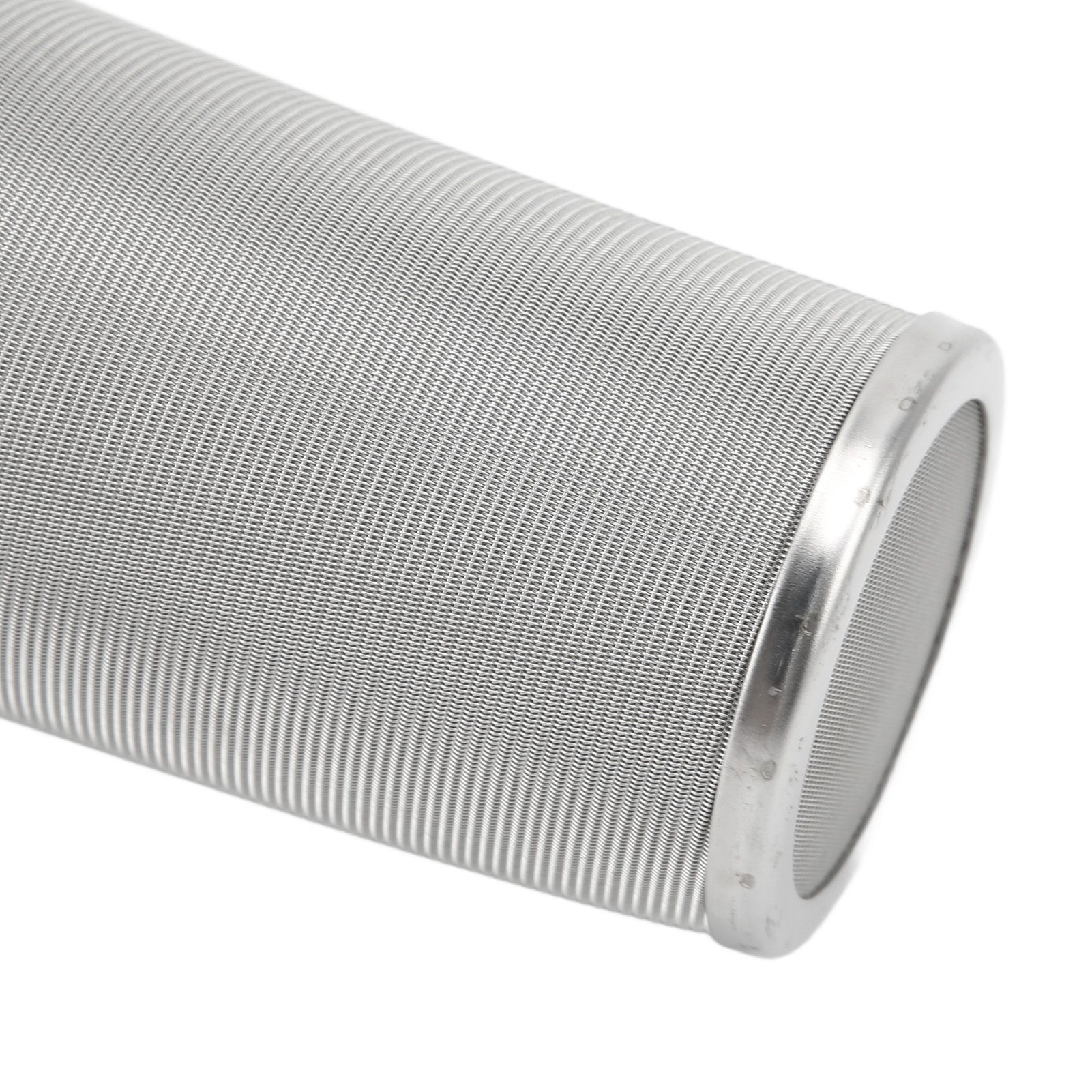 304 Stainless Steel Cold Brew Coffee Filter Cone Mesh with White Rubber Circle view 15