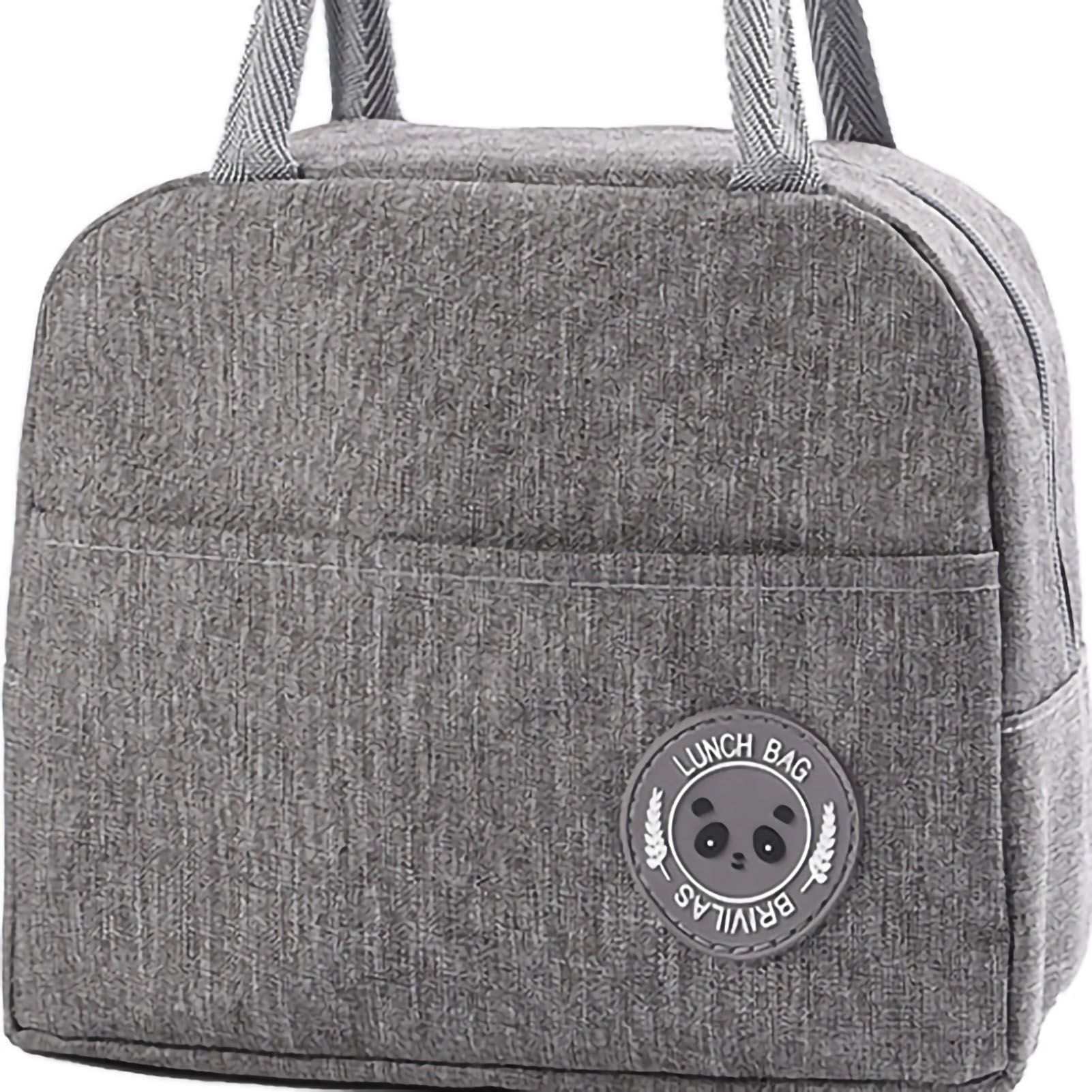 Lunch Bag High Capacity Reusable Tote Heat Preservation Dinner Insulation view 5