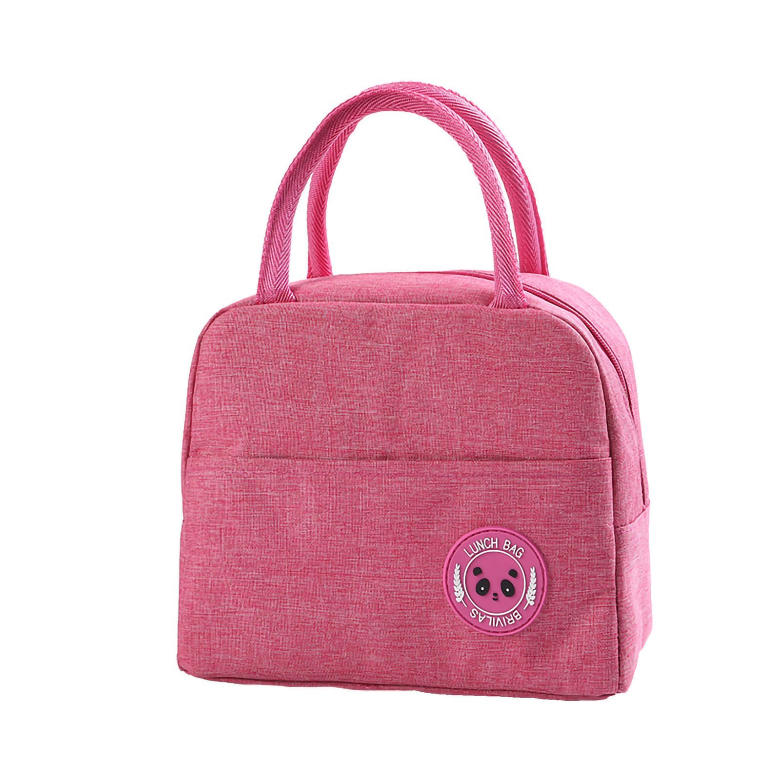 Lunch Bag High Capacity Reusable Tote Heat Preservation Dinner Insulation