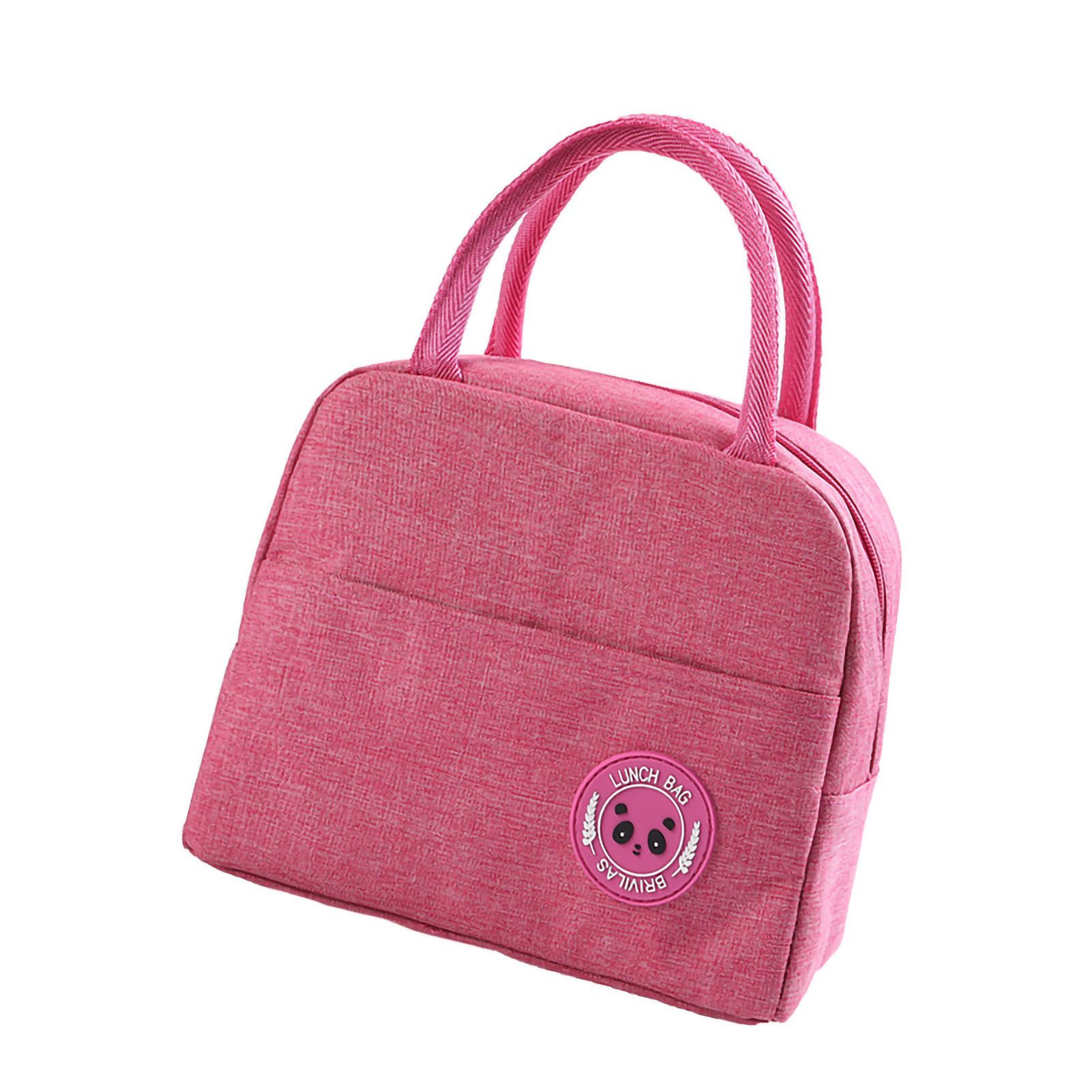 Lunch Bag High Capacity Reusable Tote Heat Preservation Dinner Insulation view 4