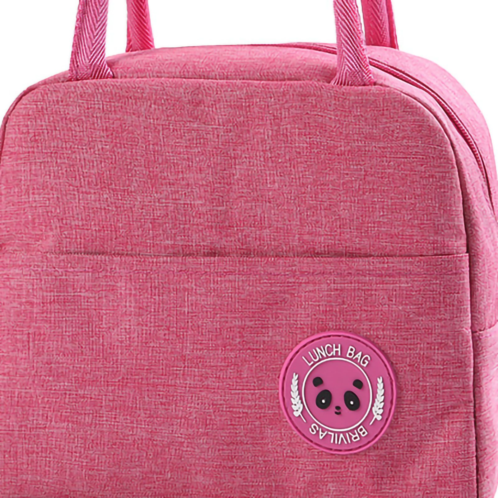 Lunch Bag High Capacity Reusable Tote Heat Preservation Dinner Insulation view 5