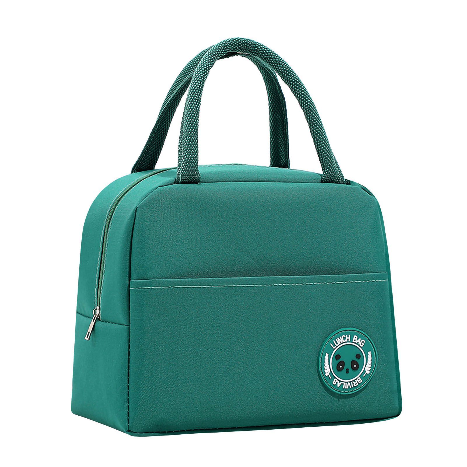 Lunch Bag High Capacity Reusable Tote Heat Preservation Dinner Insulation